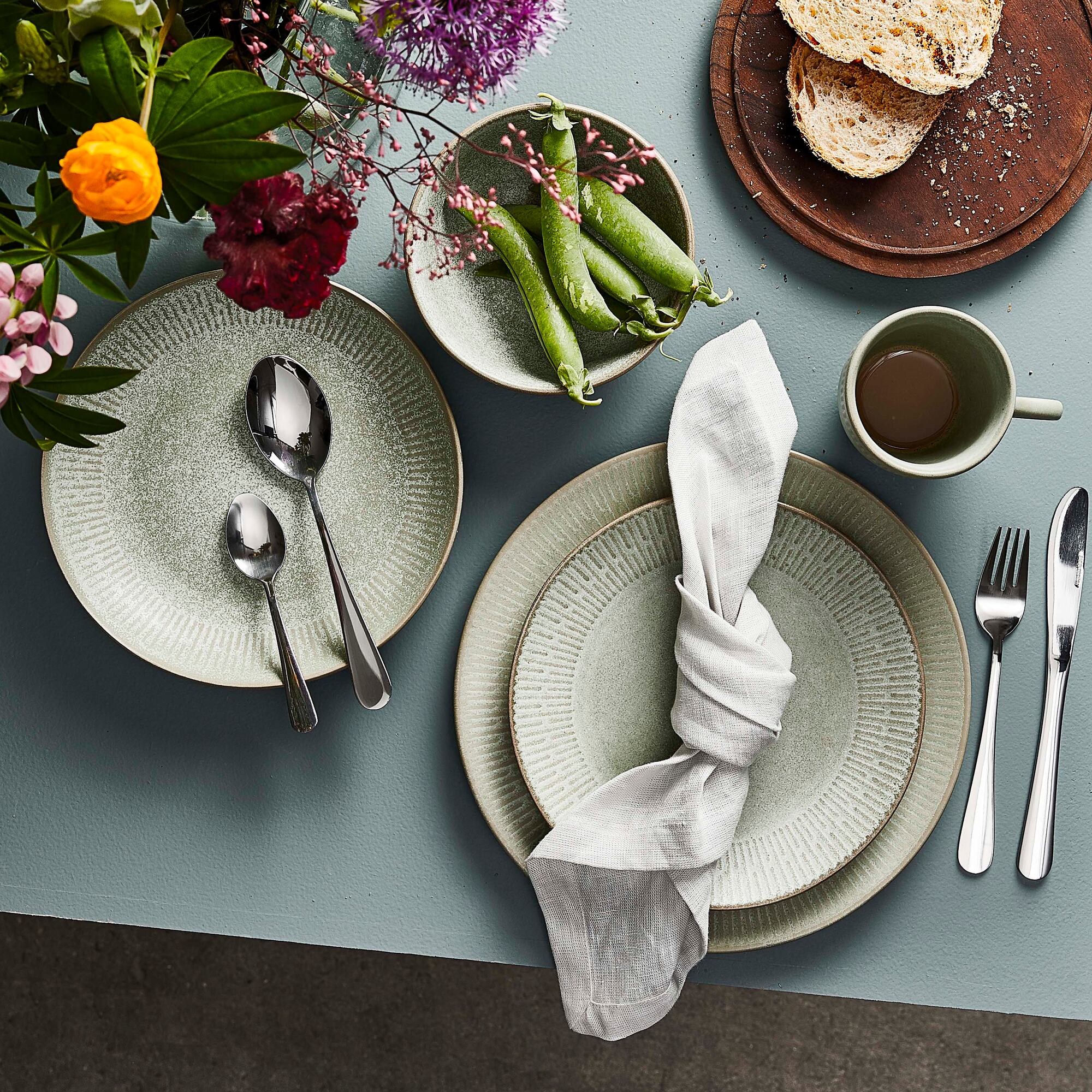 RAW napkin 4 pcs. | Light grey