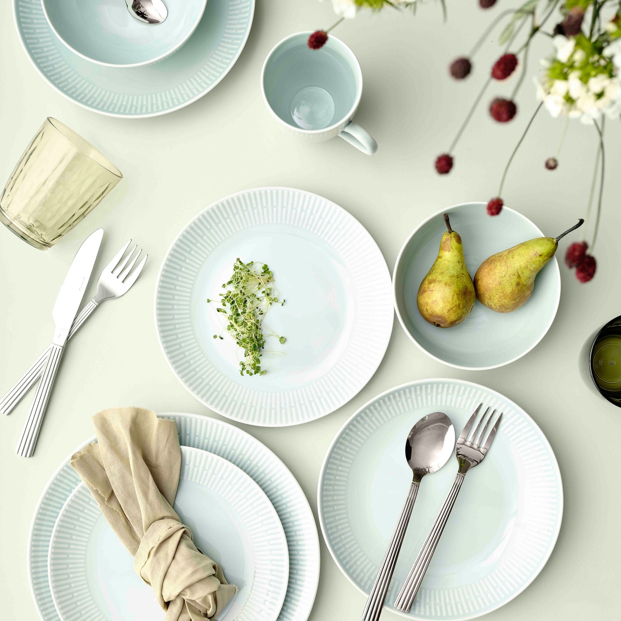 Relief bowl | Dusty Green
