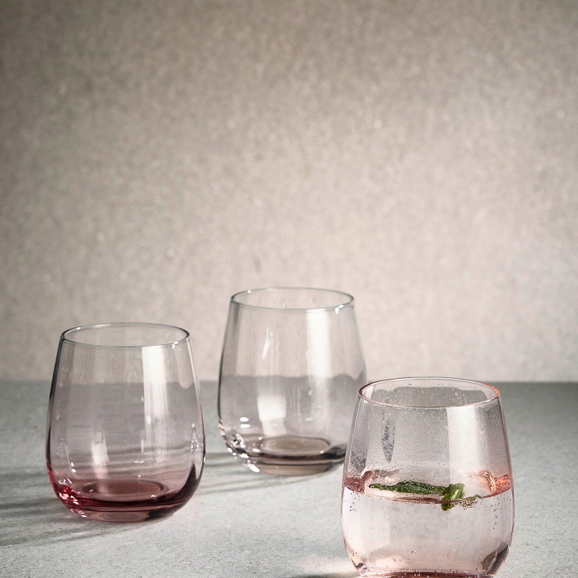 SØHOLM Sonja water glass 2 pcs. | Sand