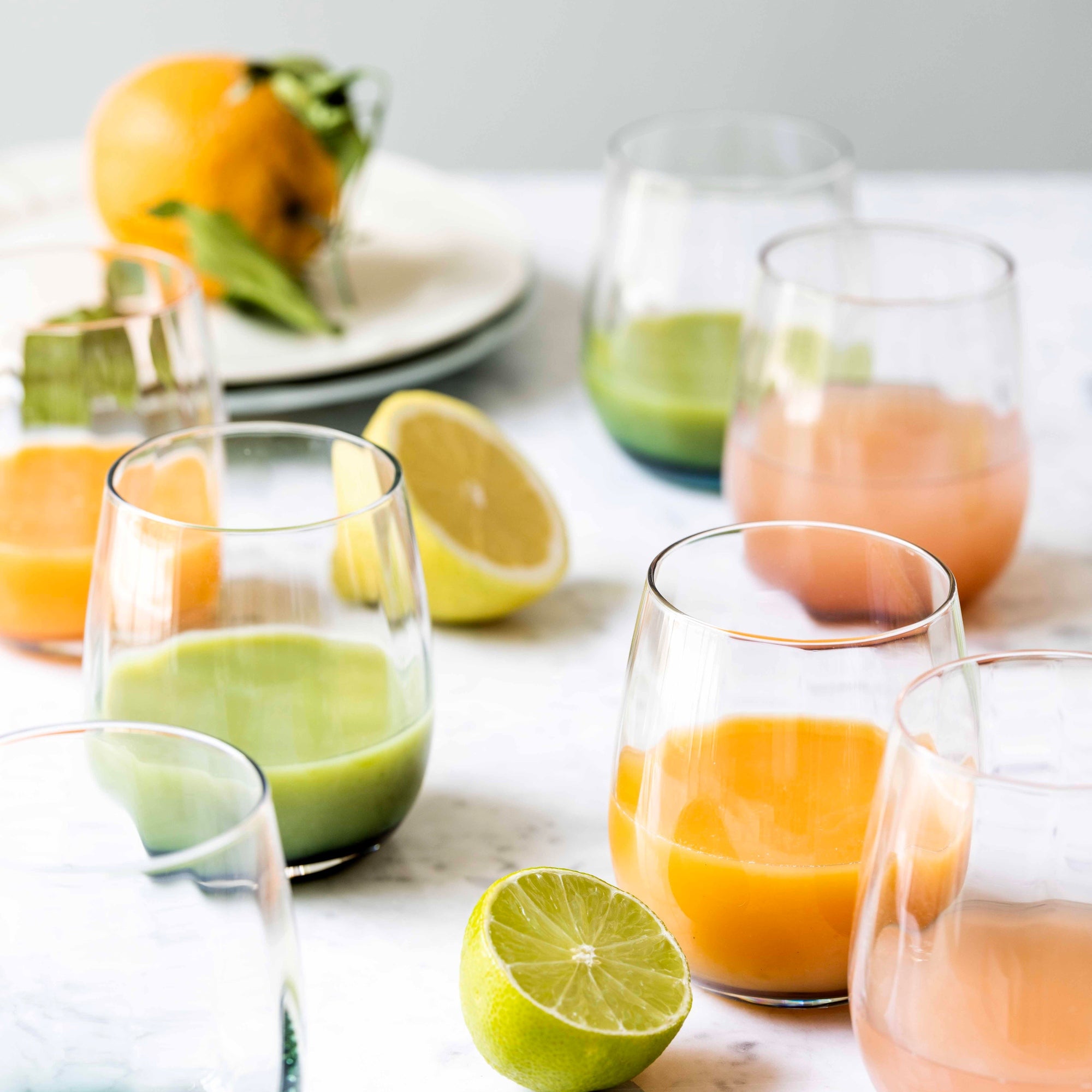 SØHOLM Sonja water glass 2 pcs. | Green