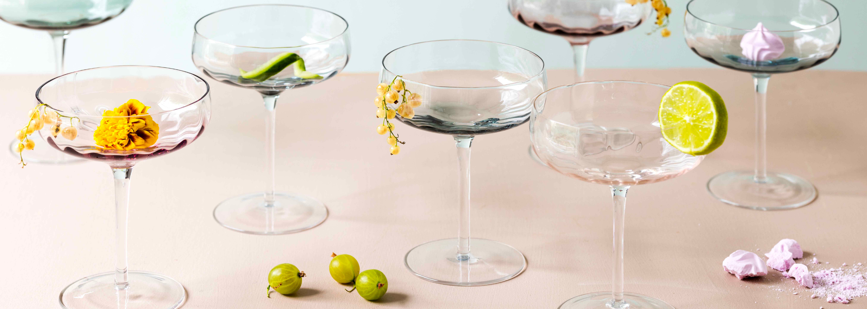 Champagne glasses
