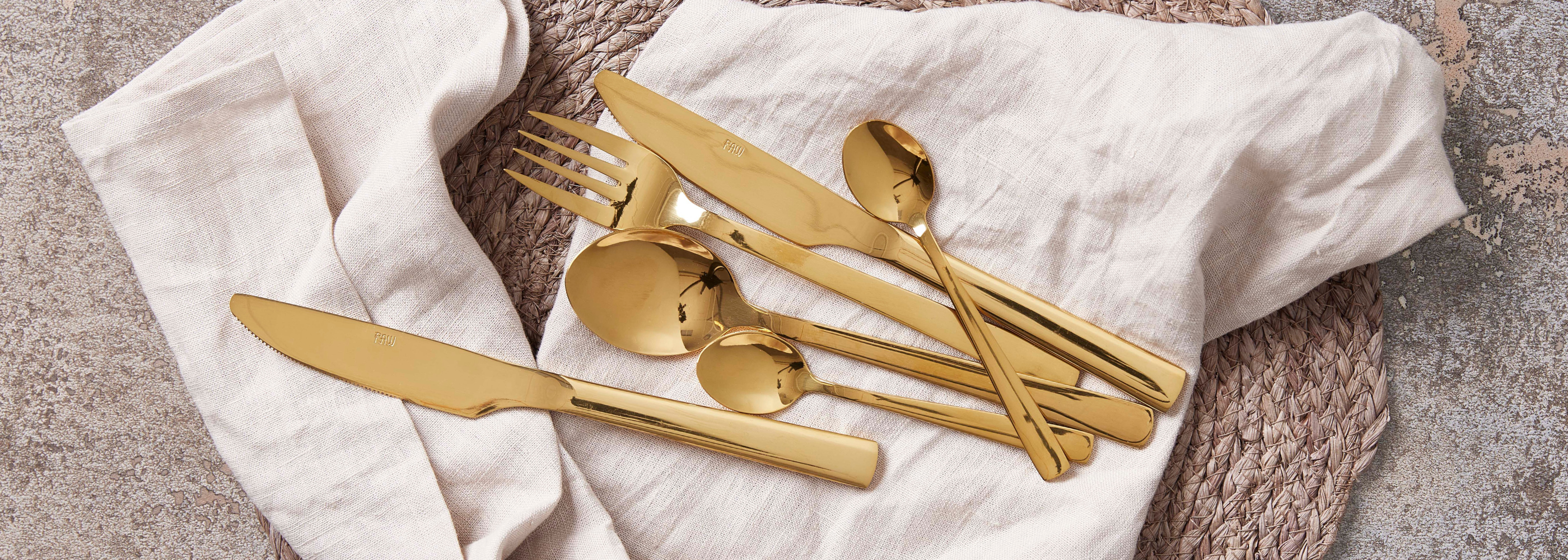 Cutlery gold