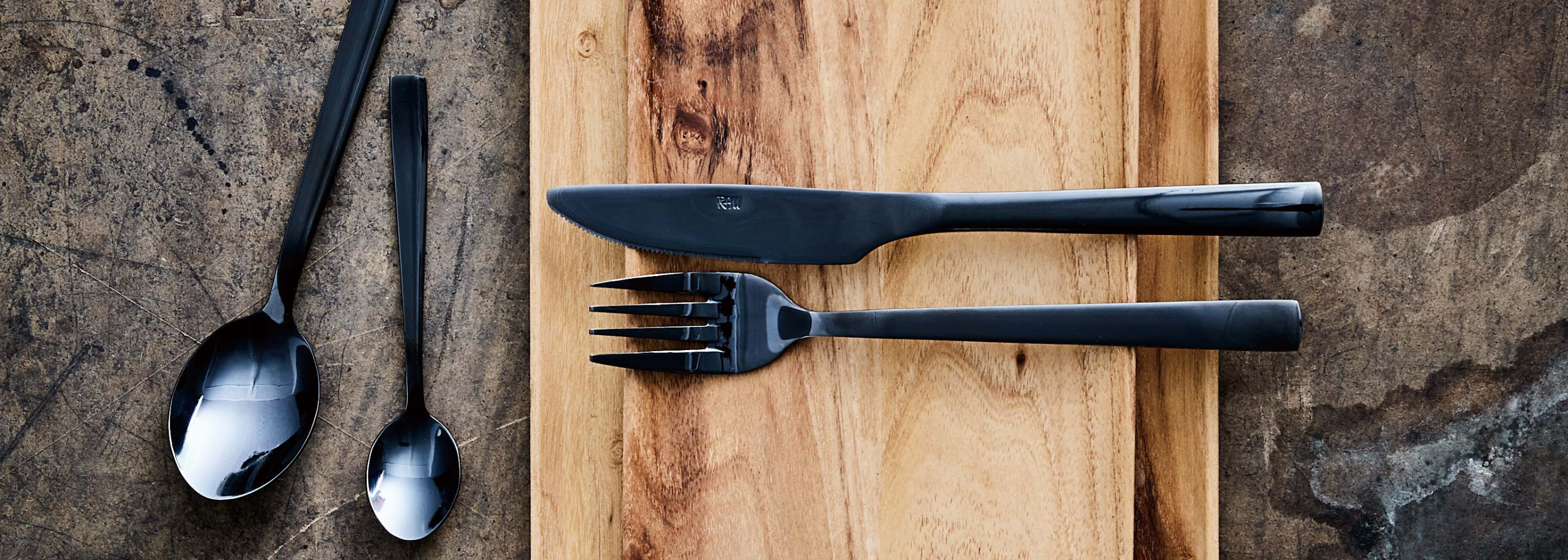 Cutlery black