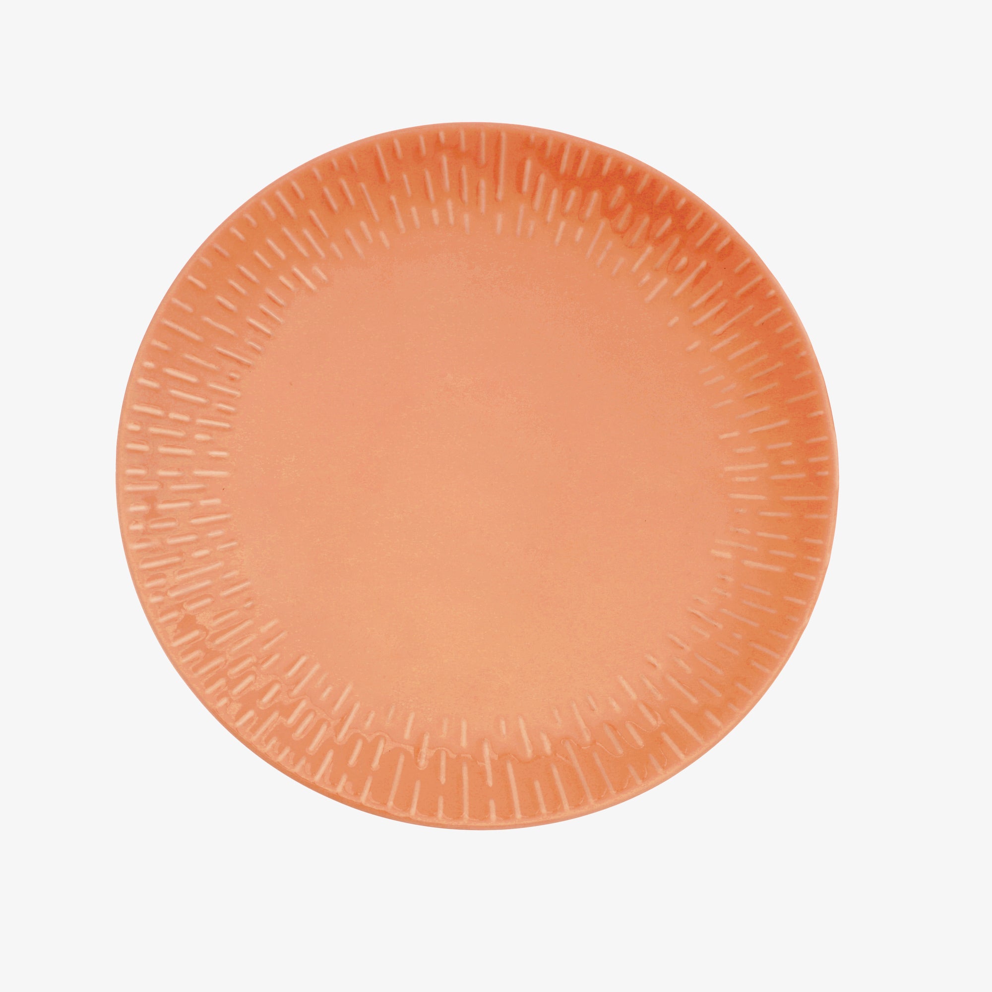 Confetti dinner plate | Apricot