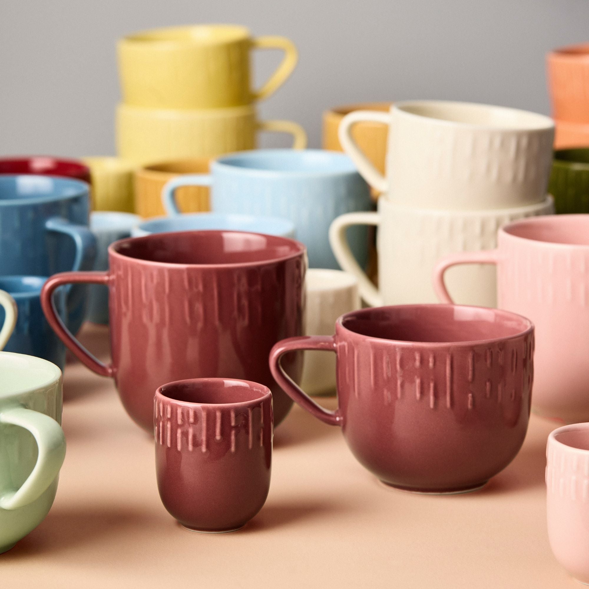 Confetti mini cup | Bordeaux