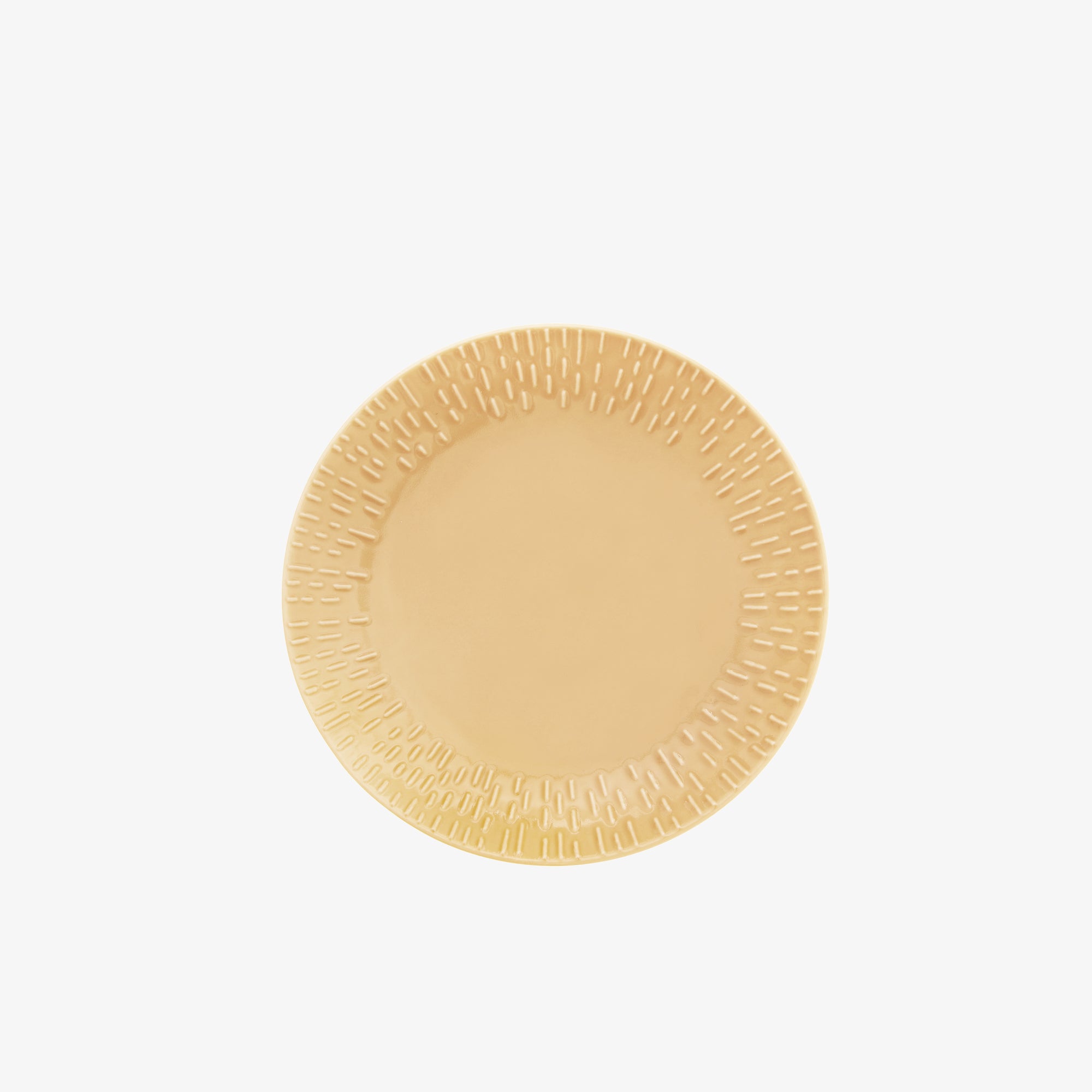 Confetti dessert plate | Mustard