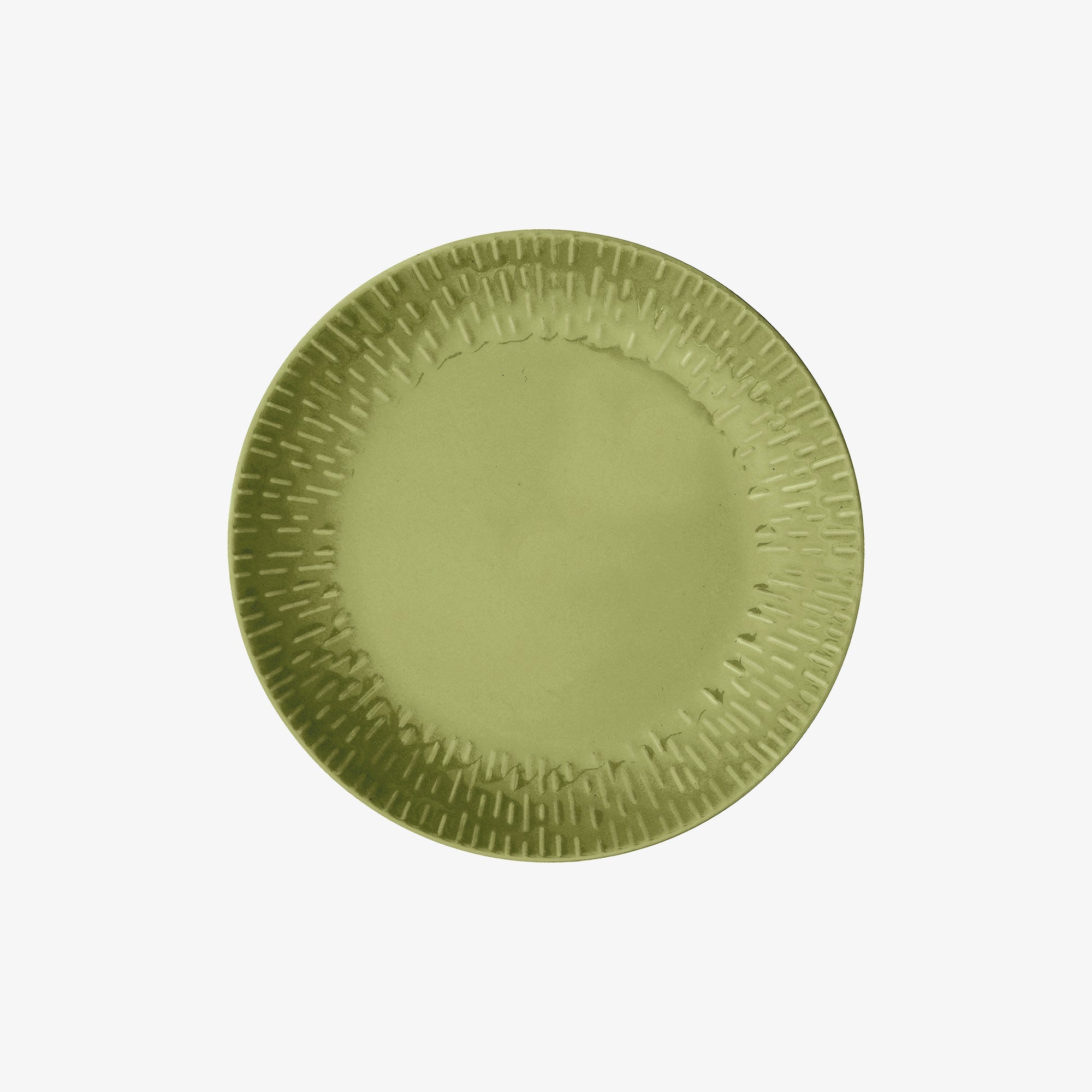 Confetti lunch plate | Olive