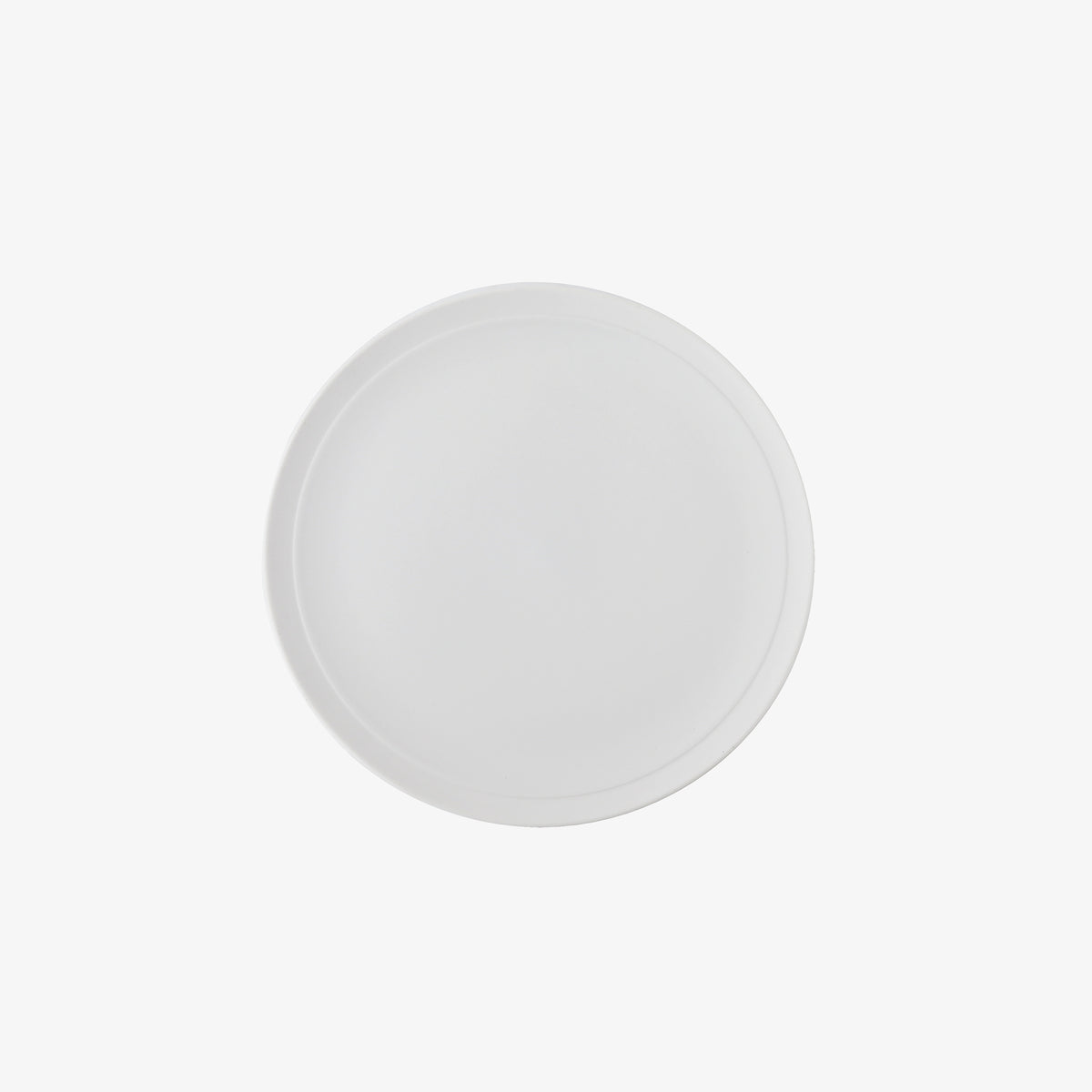 RAW Pure Porcelain dessert plate | White