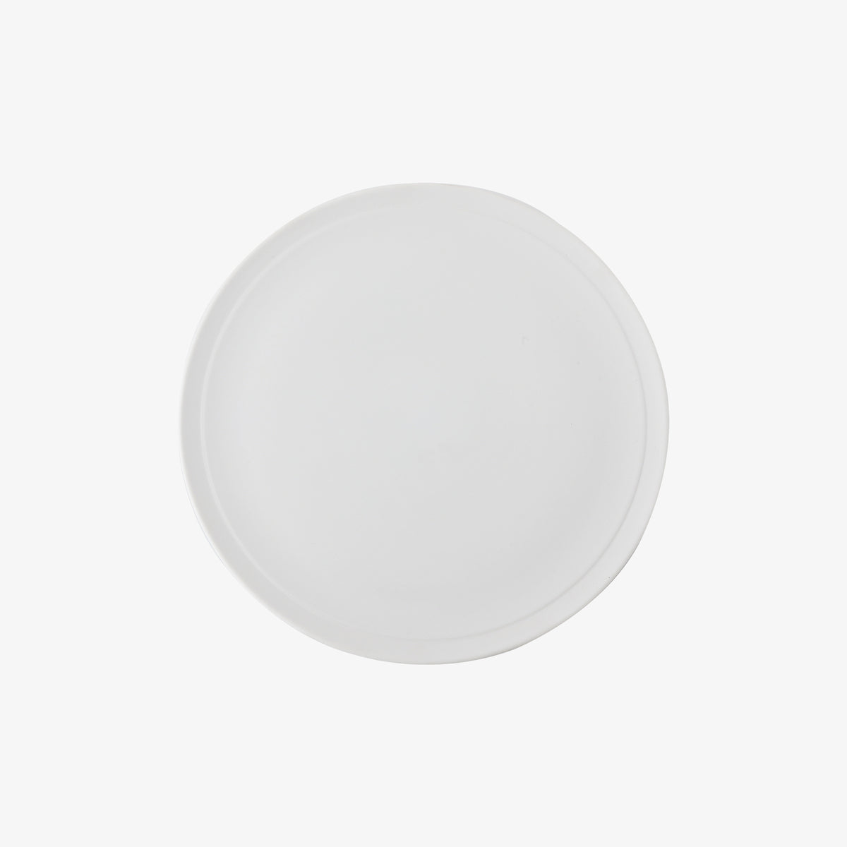 RAW Pure Porcelain lunch plate | White