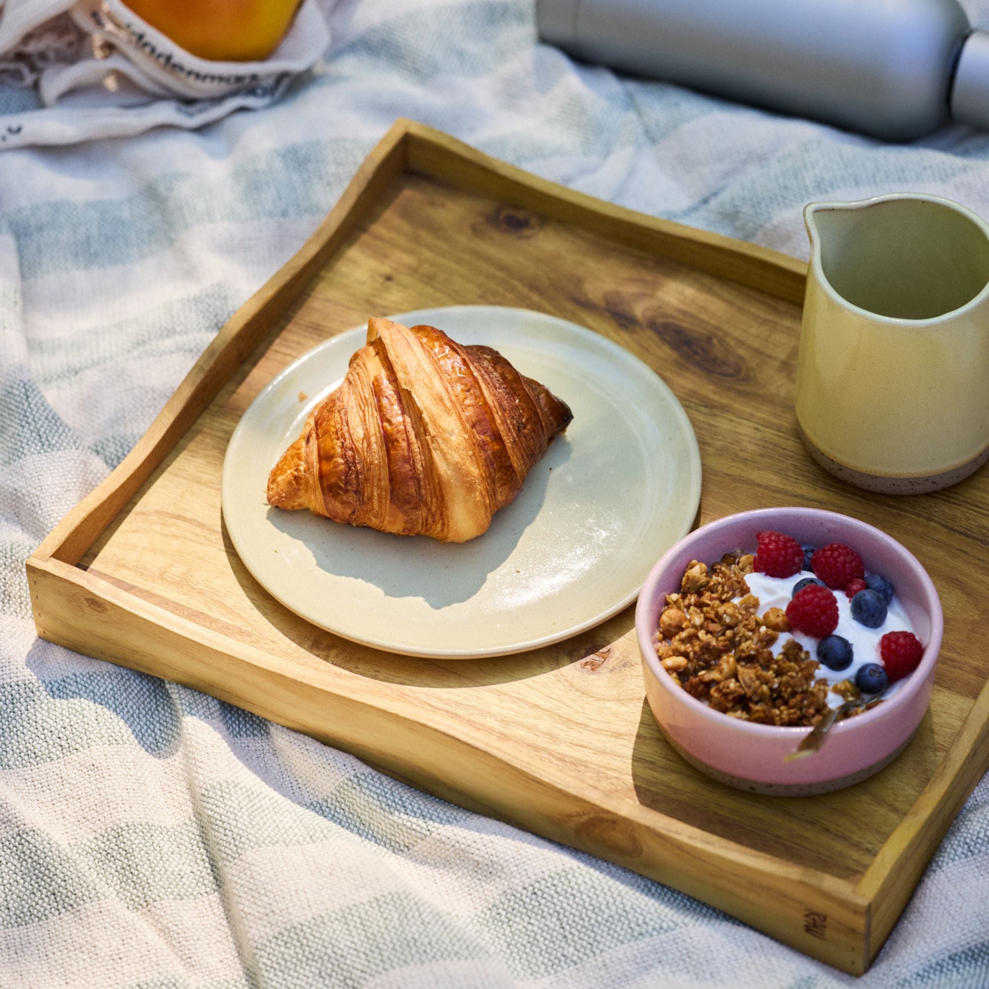 RAW Teak tray 38 cm | Natural