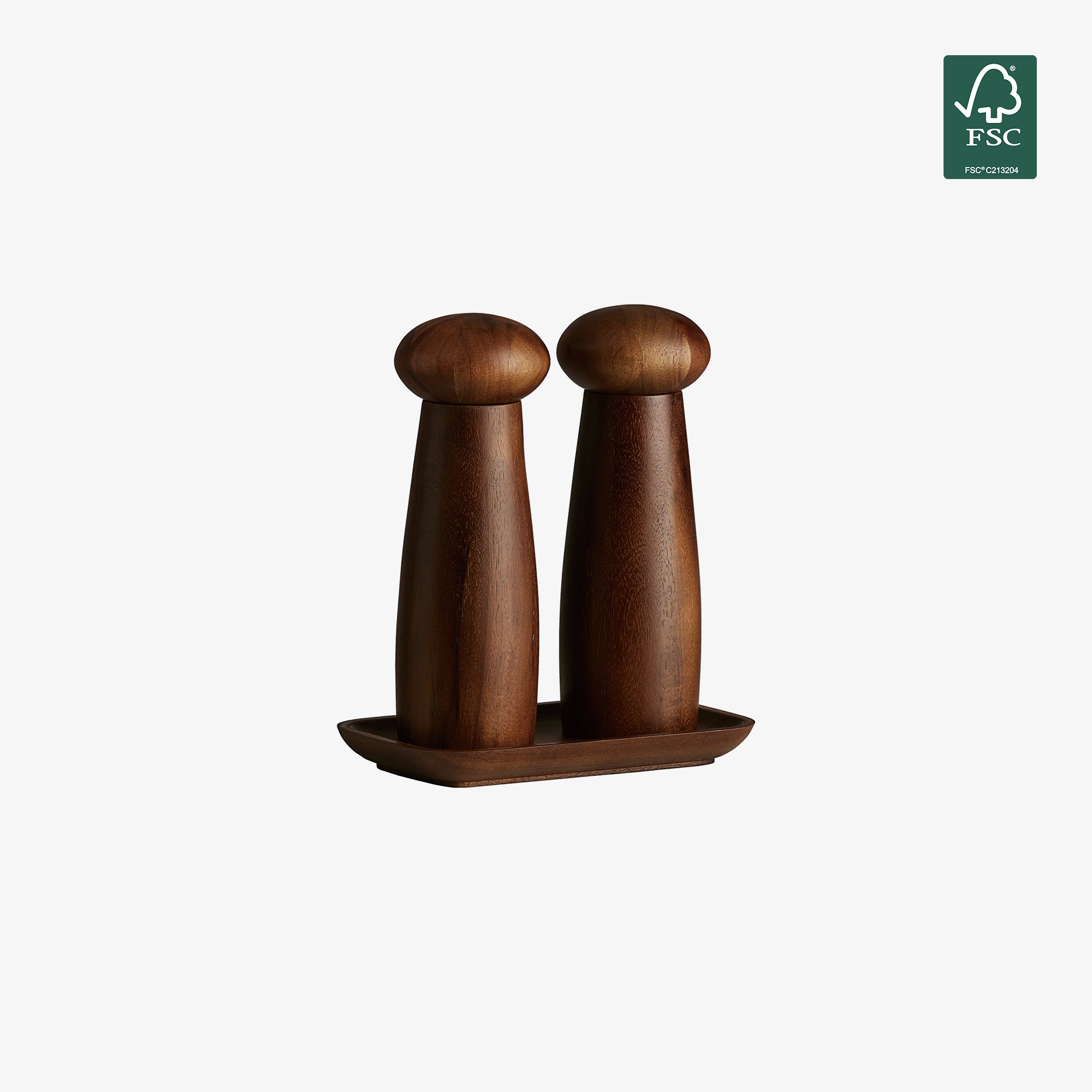 RAW grinder set with tray 3 pieces | Dark