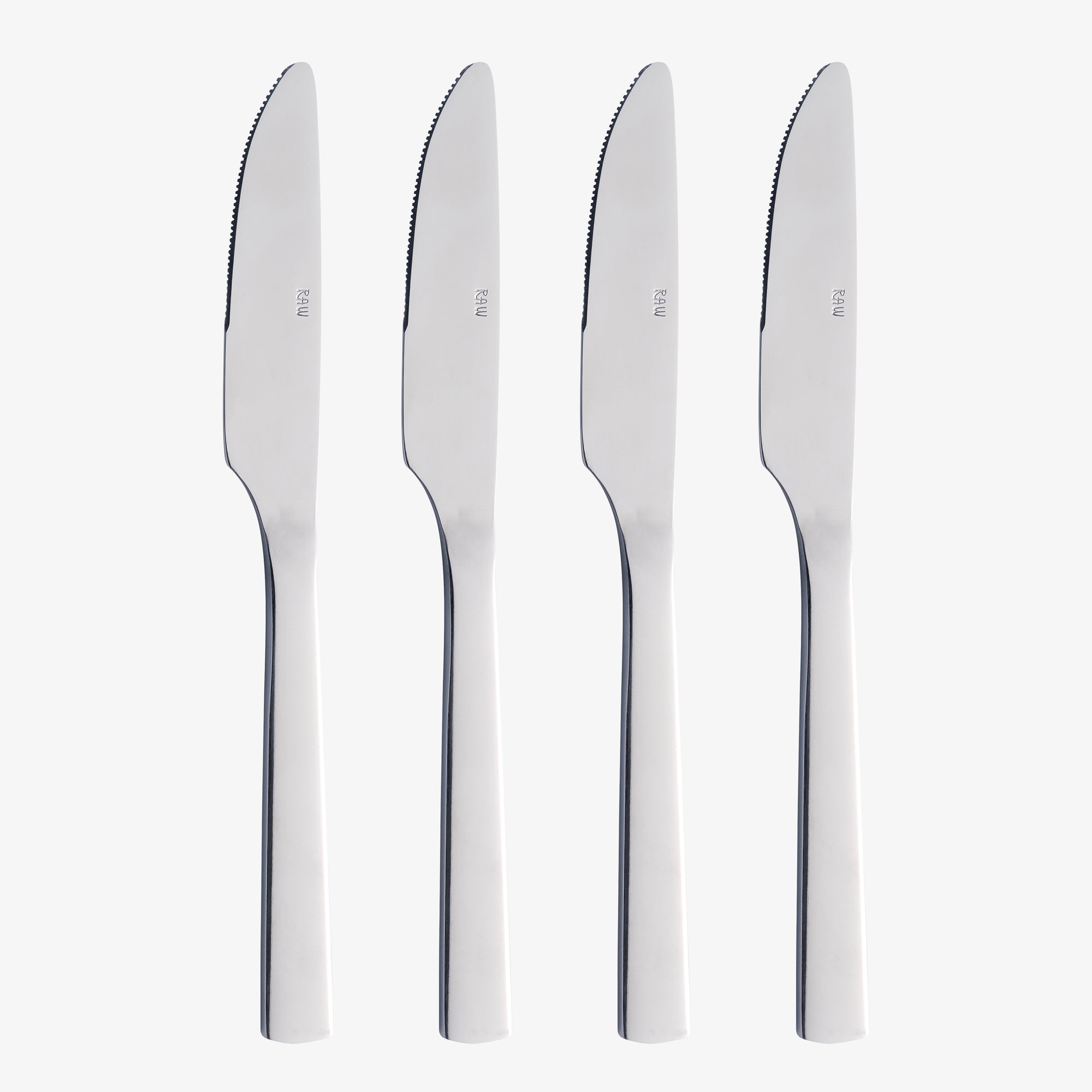 RAW knife 4 pcs | Mirror Polish