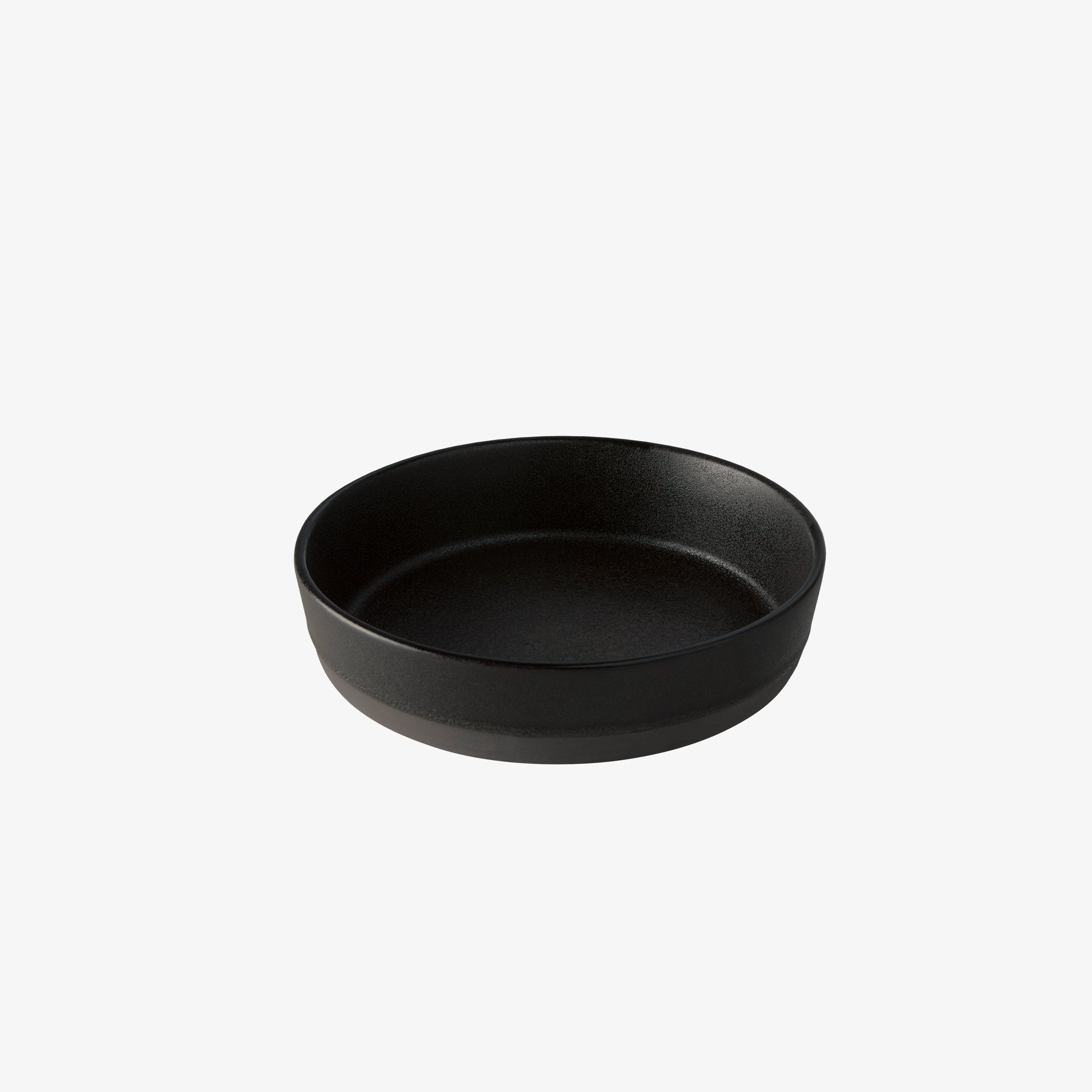 RAW soup plate | Titanium Black