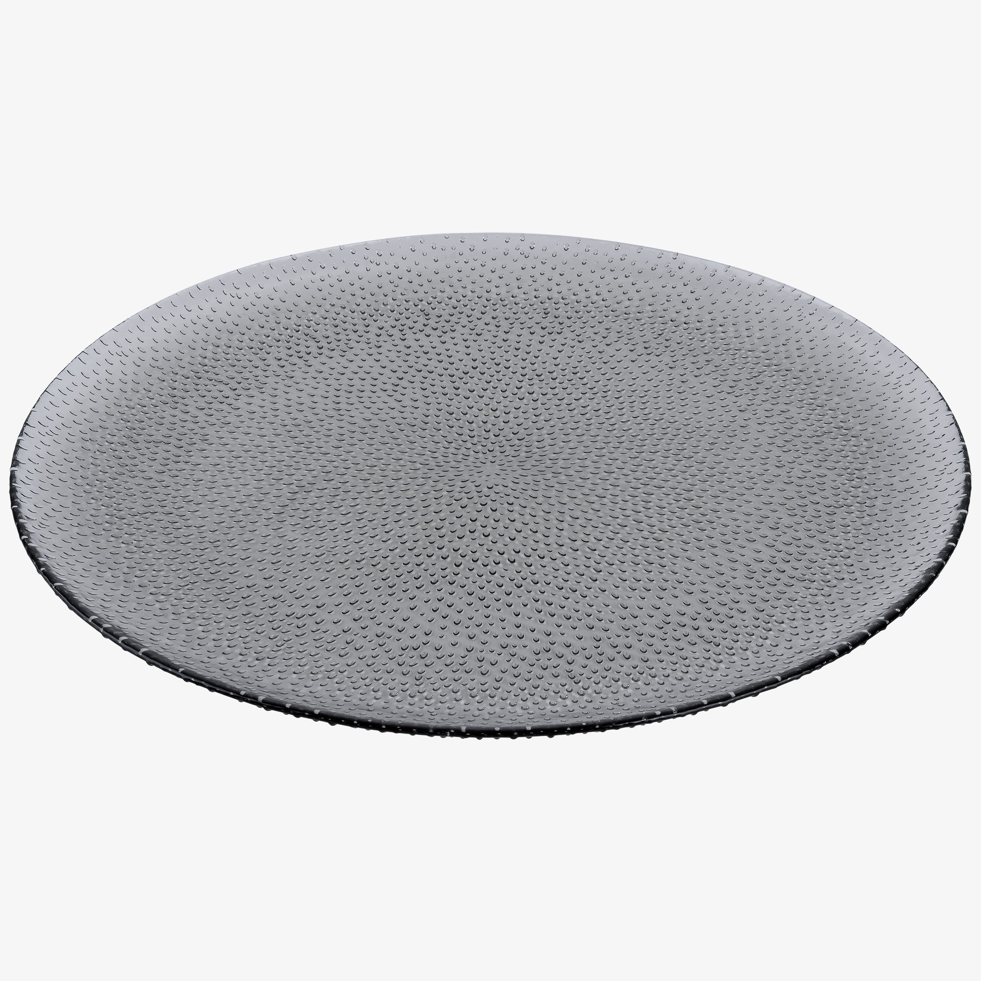 RAW Glass Beads round dish | Smoke