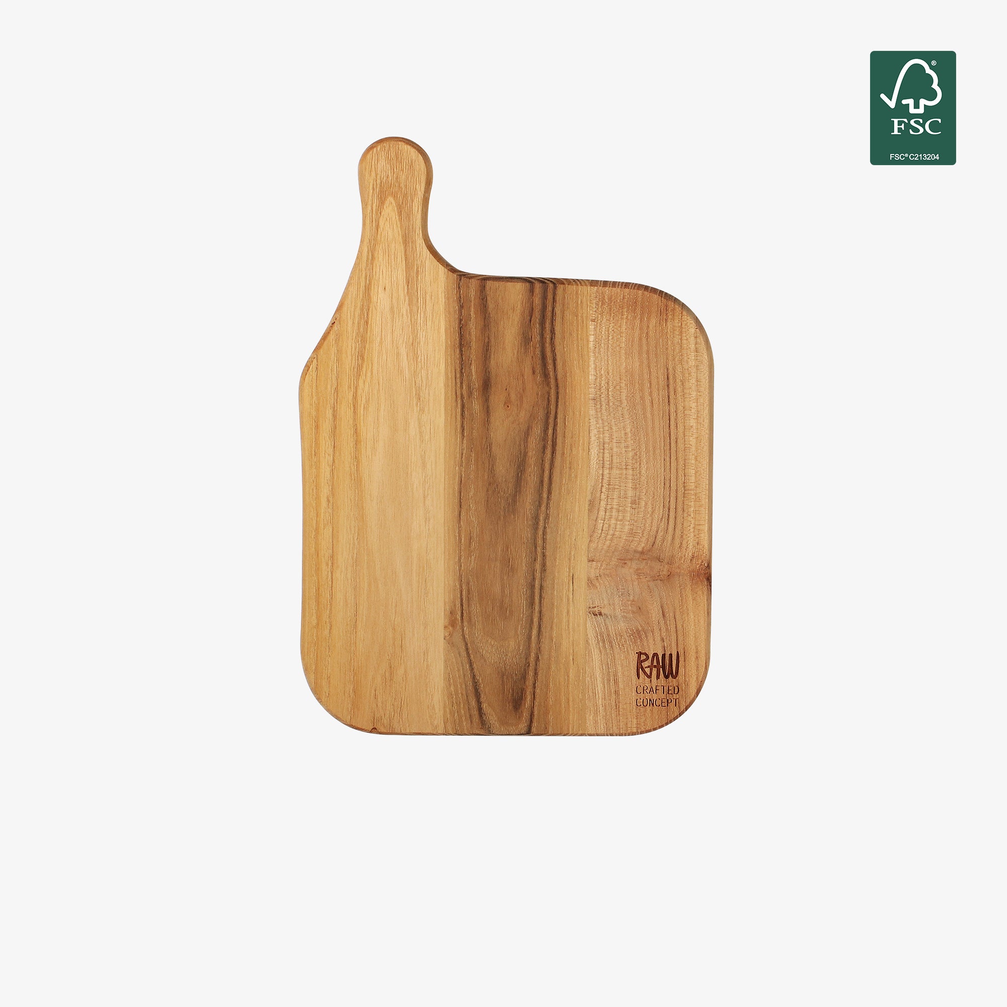 RAW Teak cutting board 32 x 22 cm | Natural