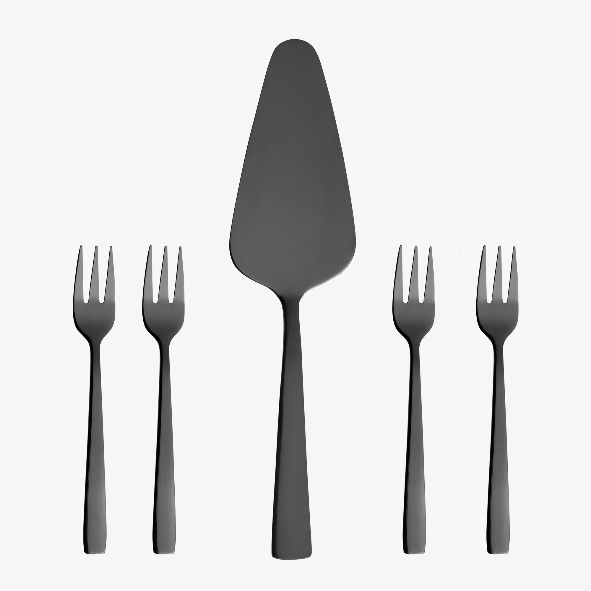 RAW cake set 5 pcs | Shiny Black