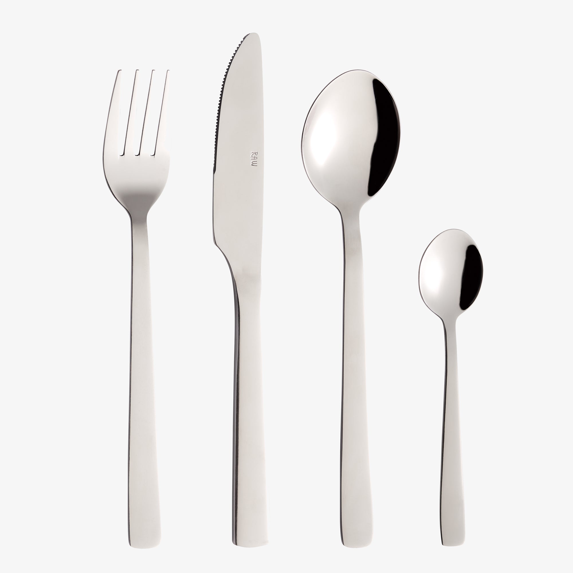 RAW cutlery set 48 pcs | Mirror Polish