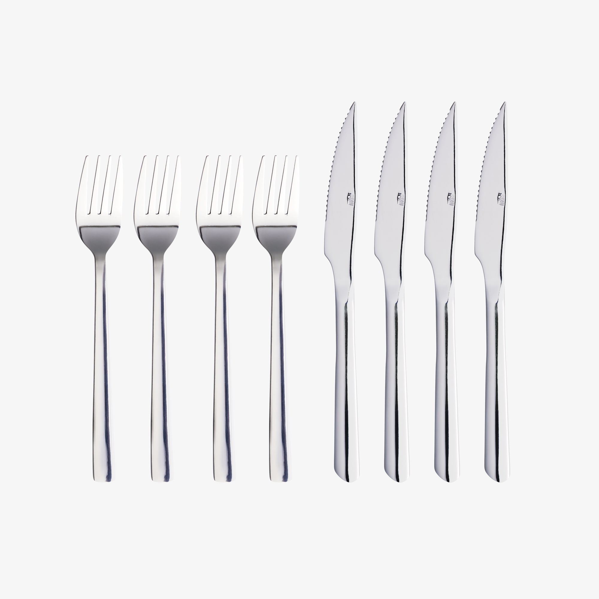 RAW steak set 8 pcs | Mirror Polish