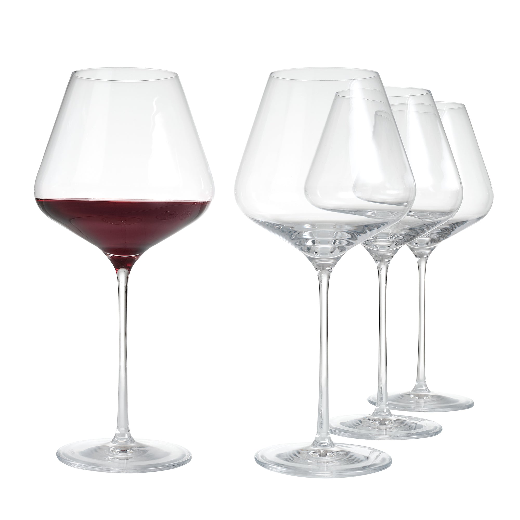 Connoisseur extravagant - for brighter red wine  4 pcs | Clear