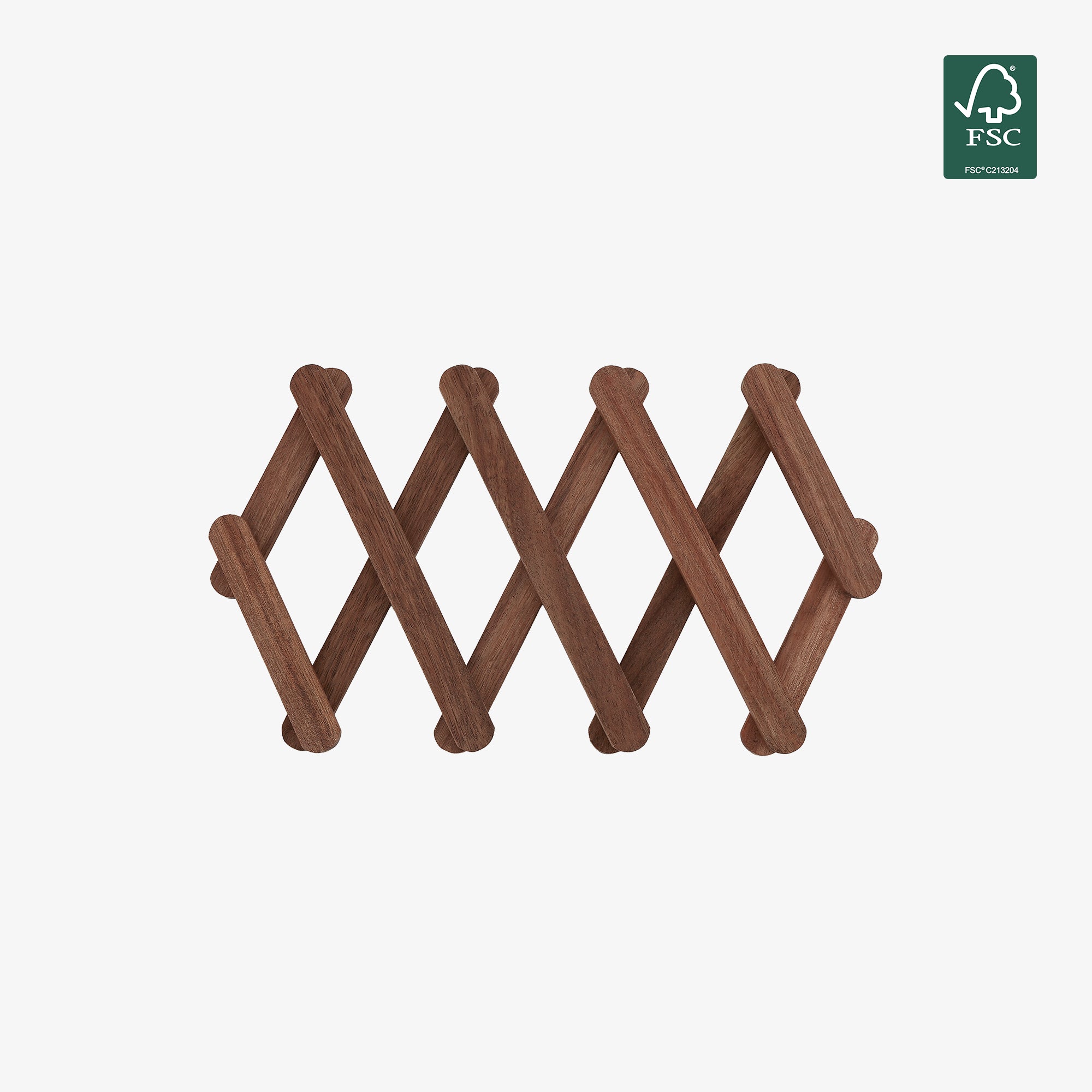Acacia extendable trivet | Natural
