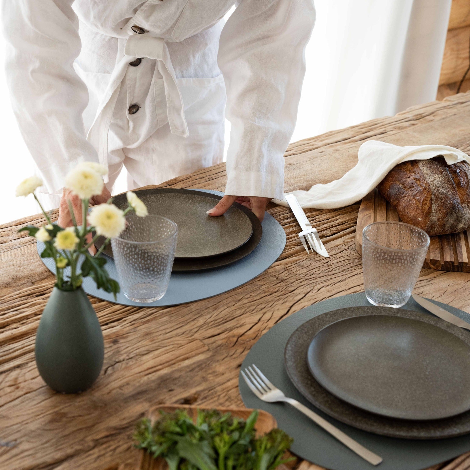 RAW Buffalo placemat | Sky Blue