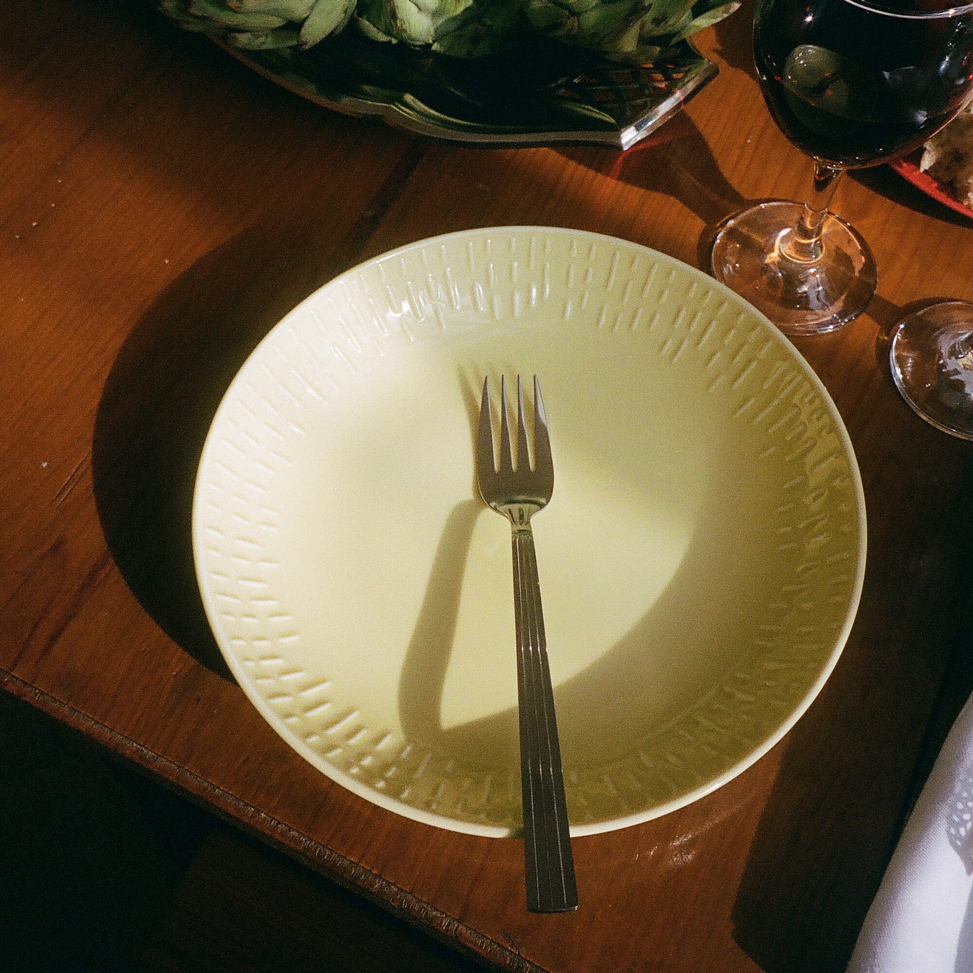 Confetti pasta plate | Lemon