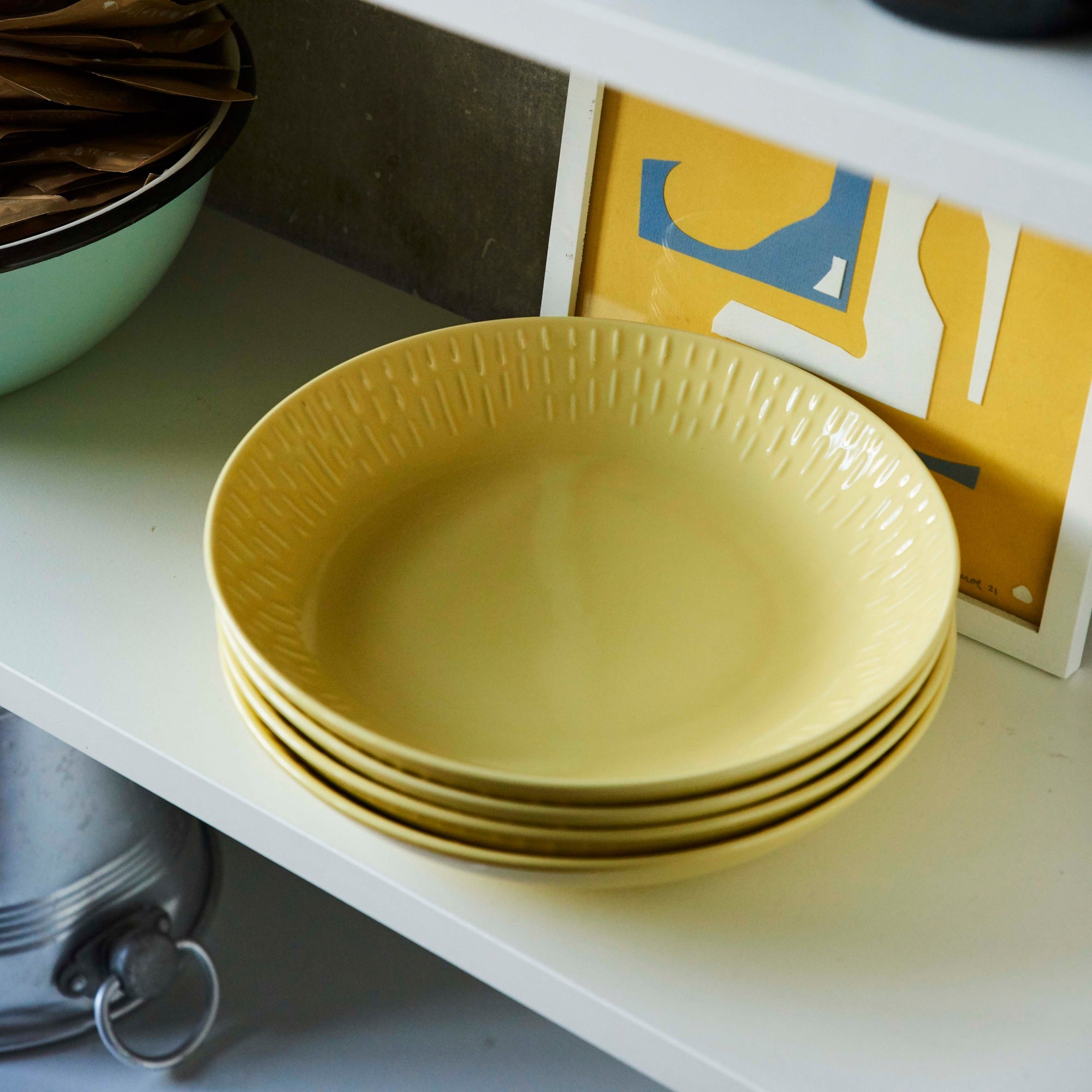 Confetti pasta plate | Lemon