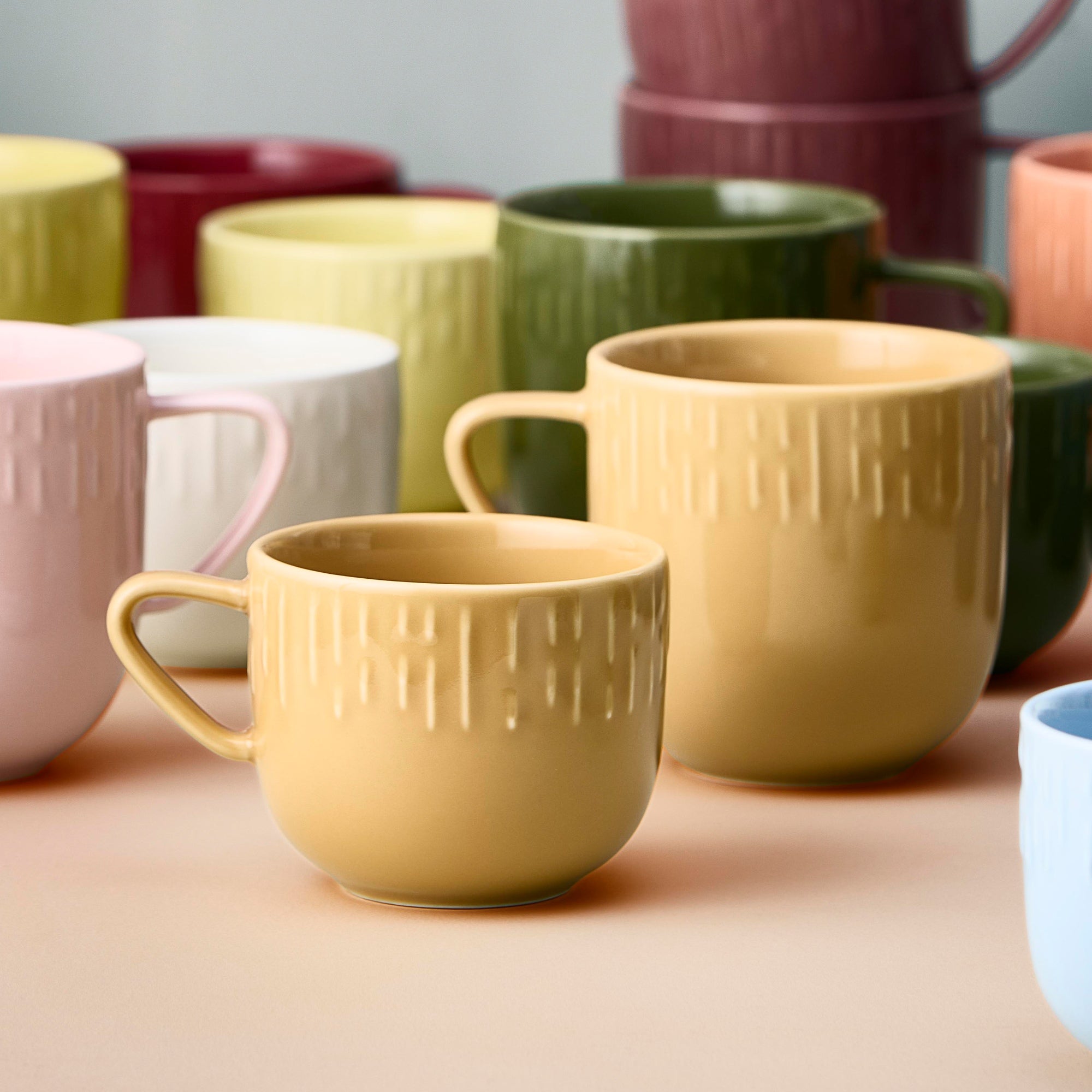 Confetti cup | Mustard