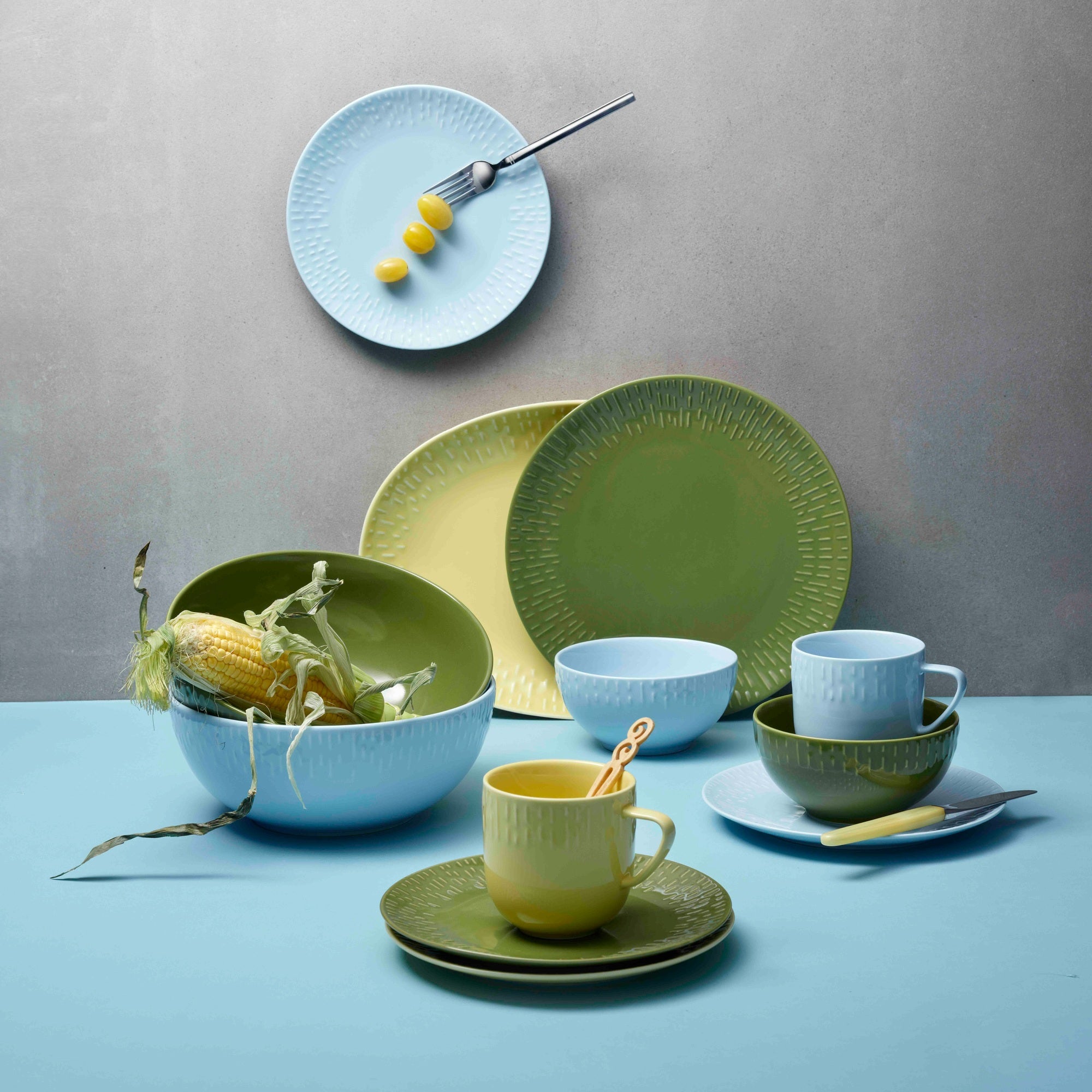 Confetti mug with handle | Lemon