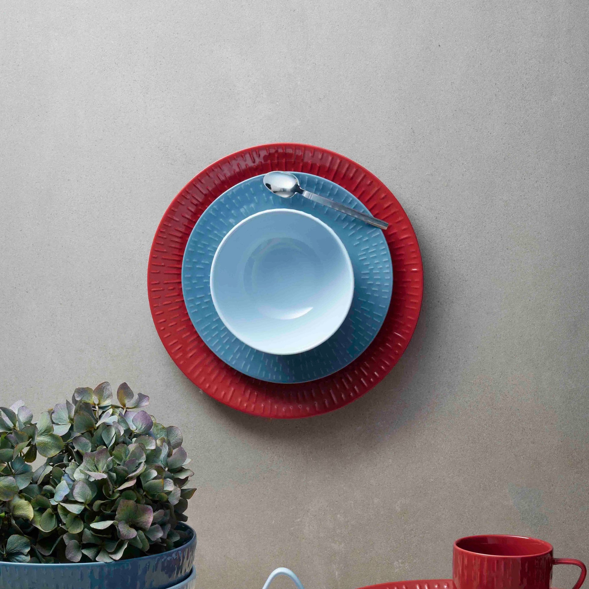 Confetti dinner plate | Chili