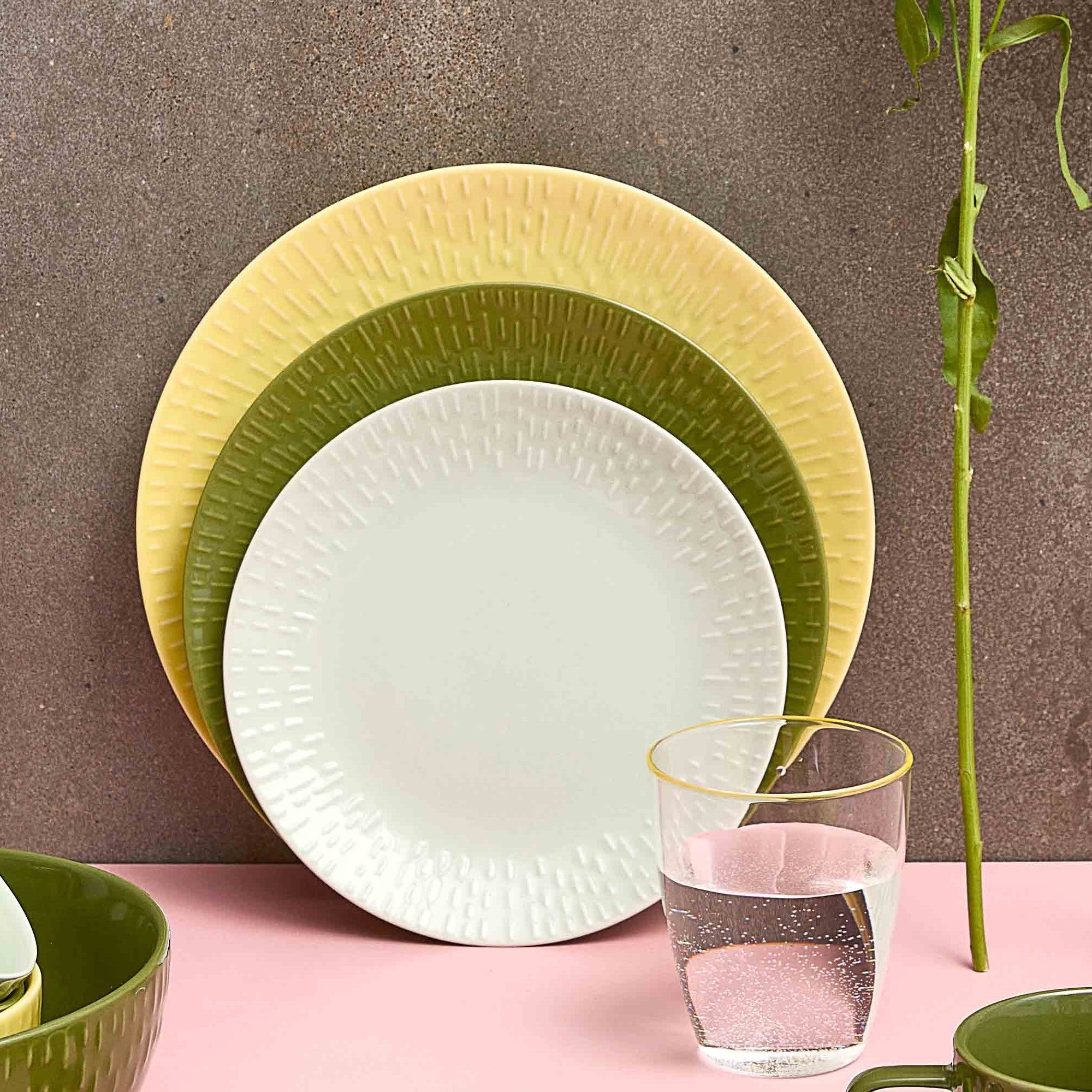 Confetti dessert plate | Pistachio
