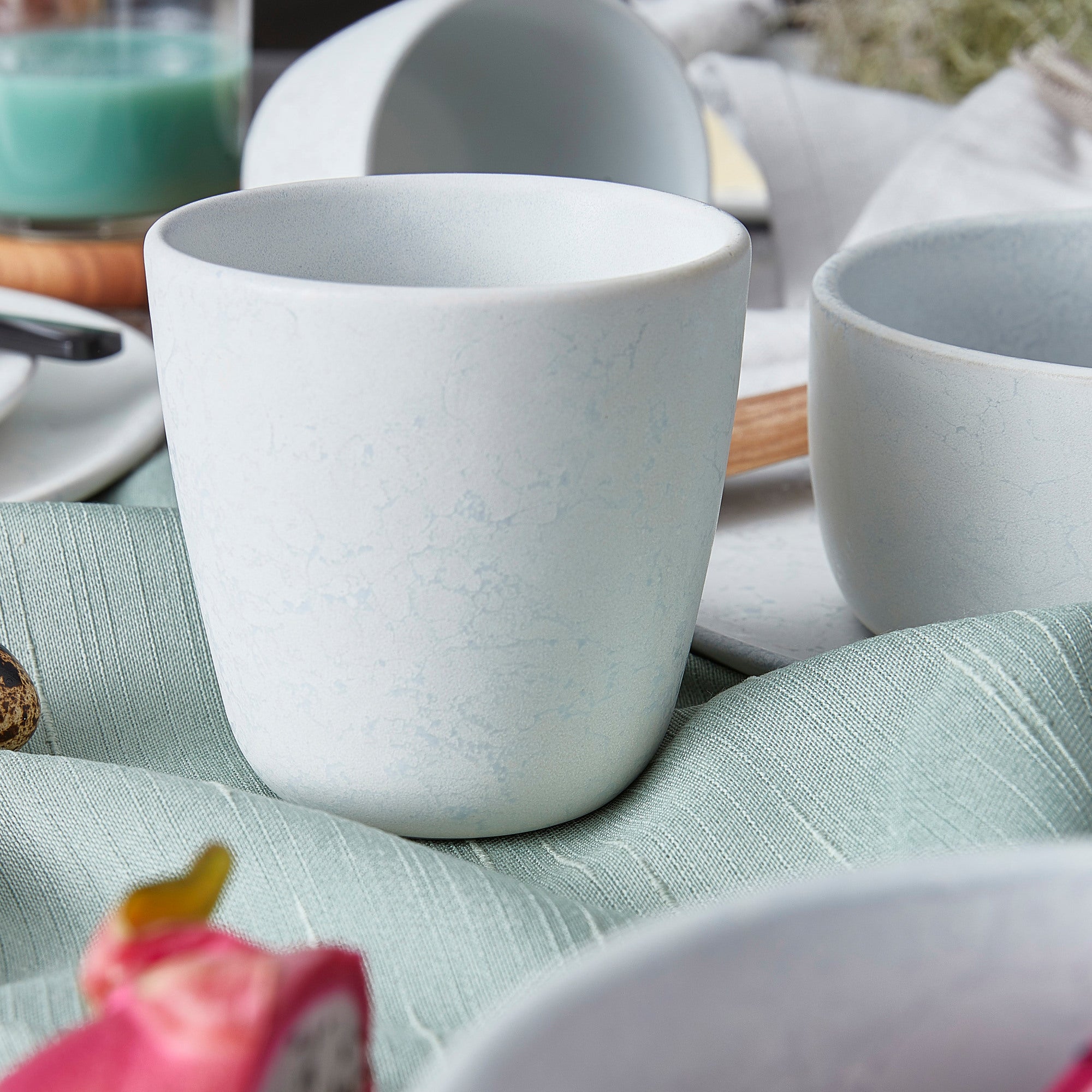 RAW mug without handle | Arctic White