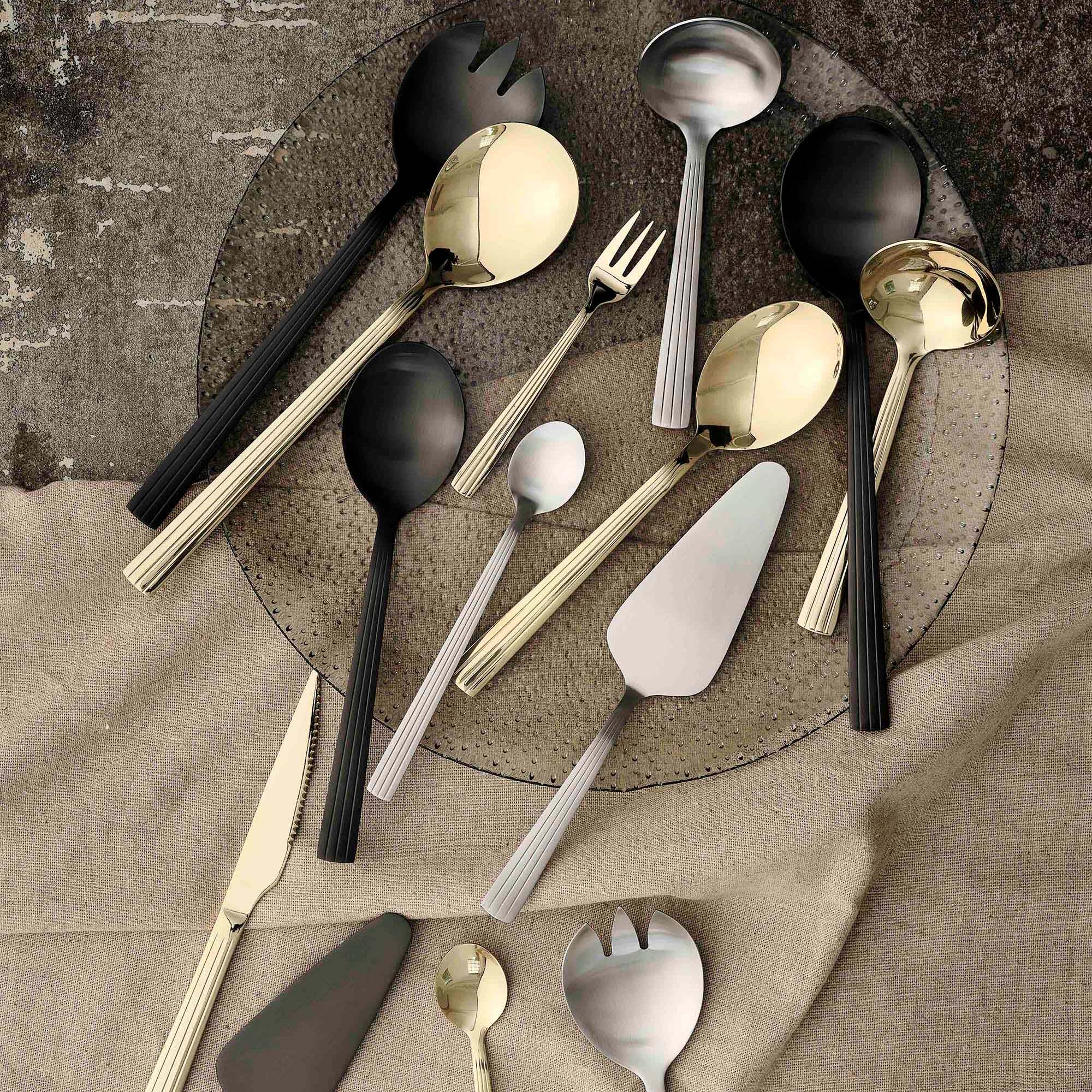RAW cutlery set 65 pcs | Mirror Steel