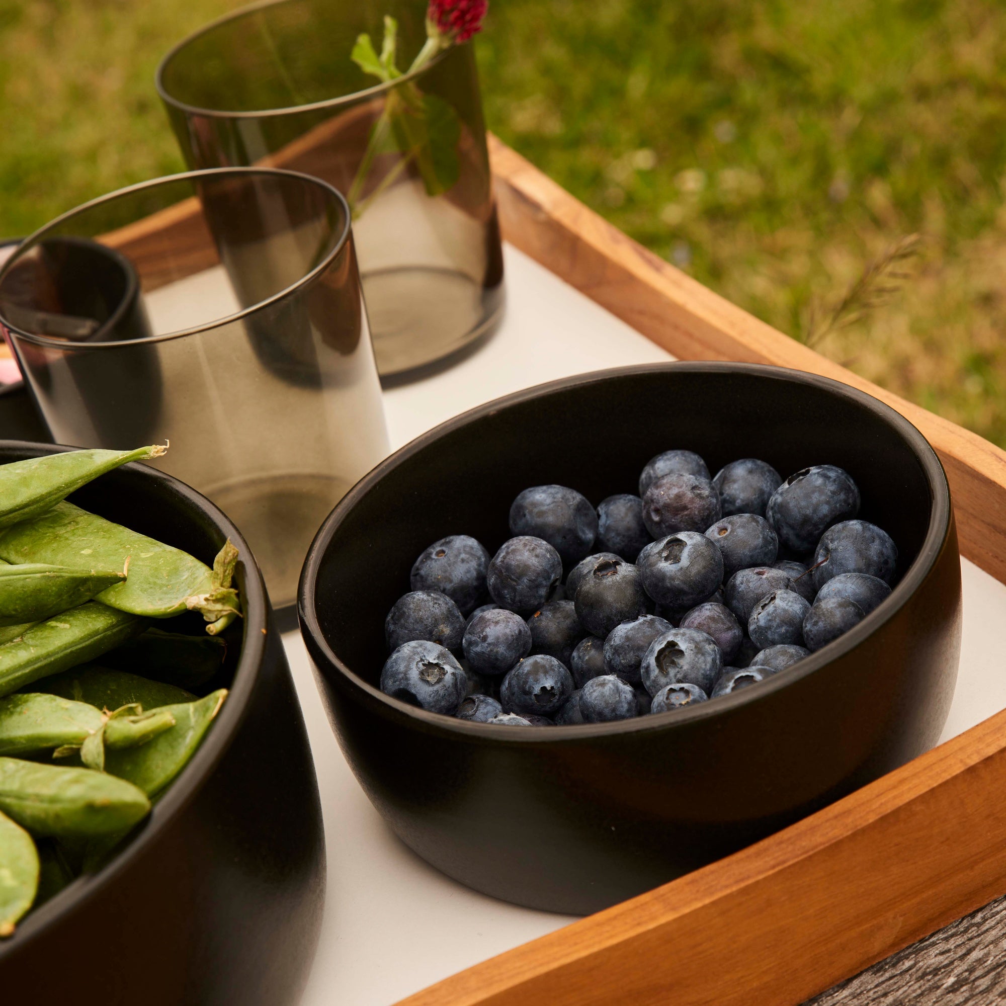 RAW bowl 13.5 cm | Titanium Black