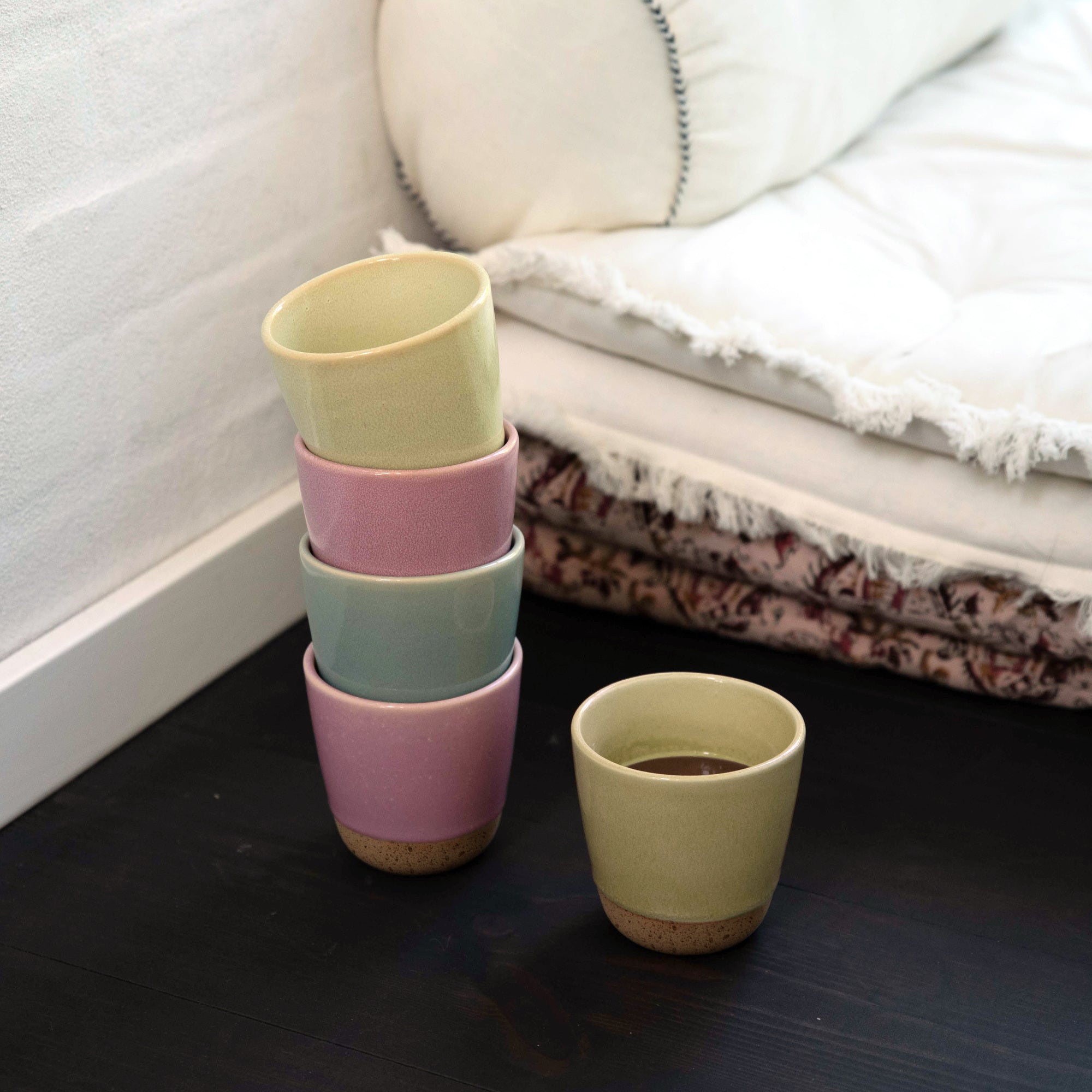 RAW Colour mug without handle 30 cl | Roseish