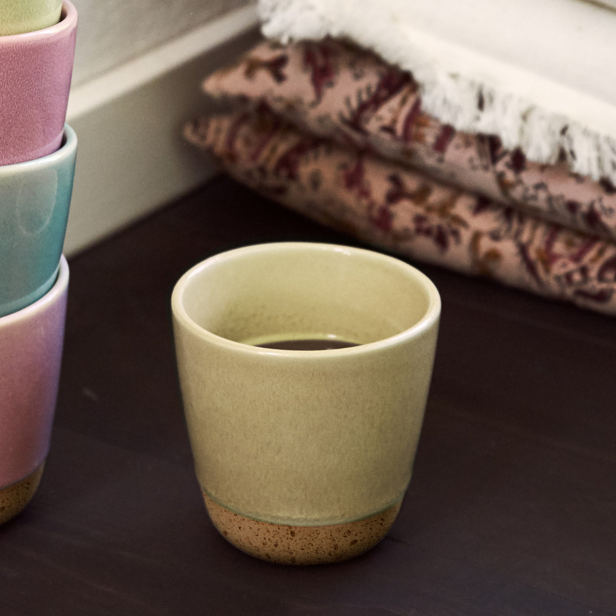 RAW Colour mug without handle 30 cl | Yellowish