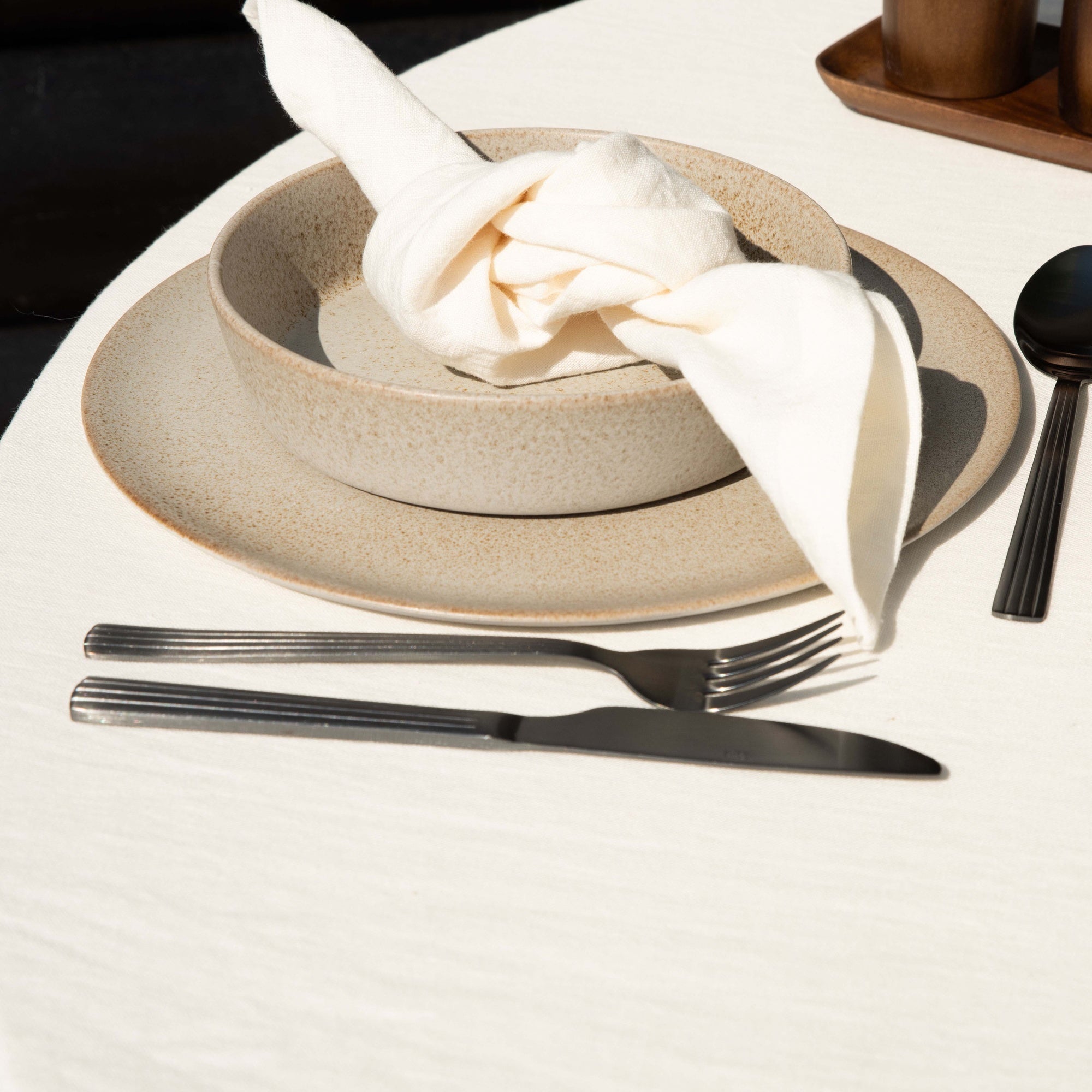 RAW soup plate | Sandy Beige