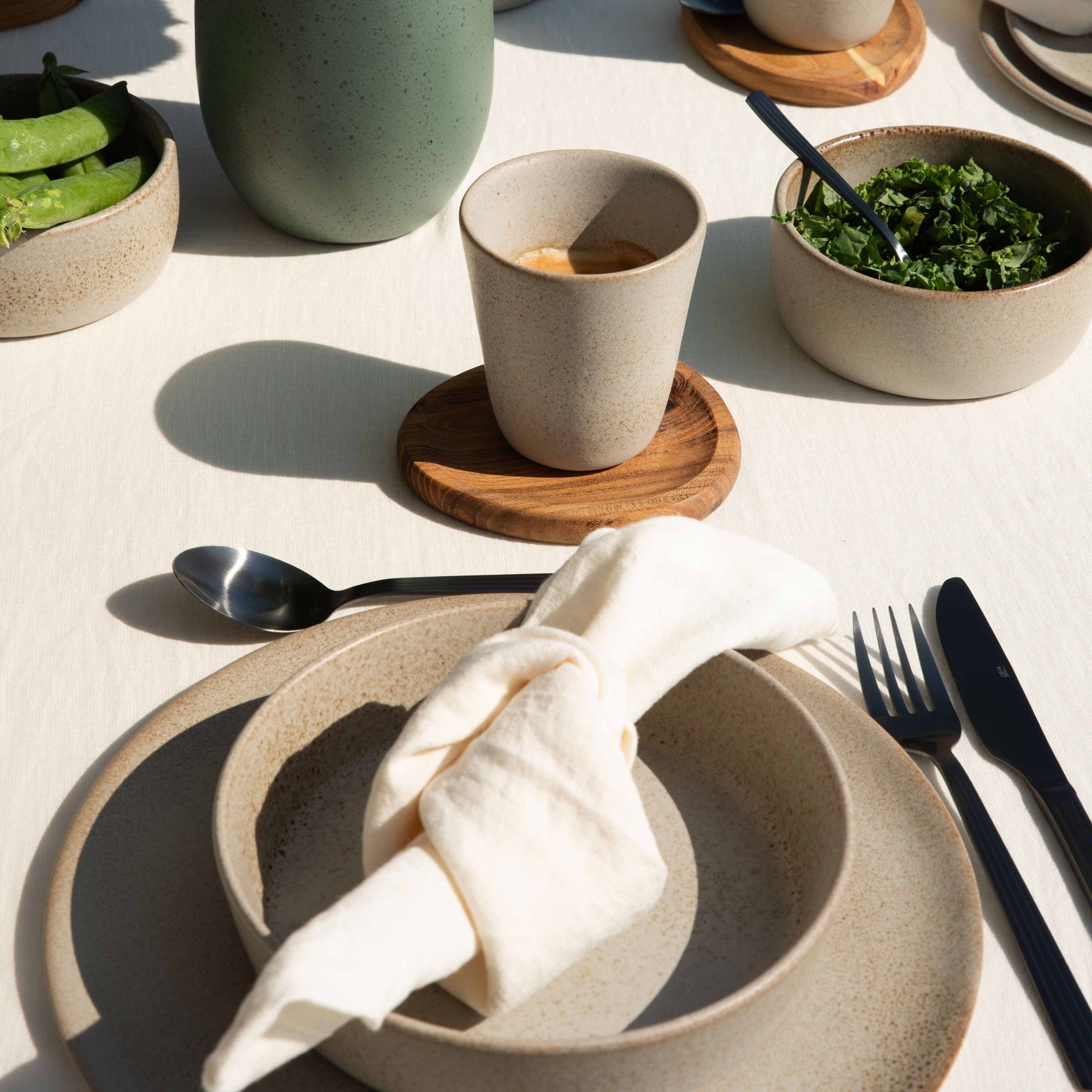 RAW soup plate | Sandy Beige