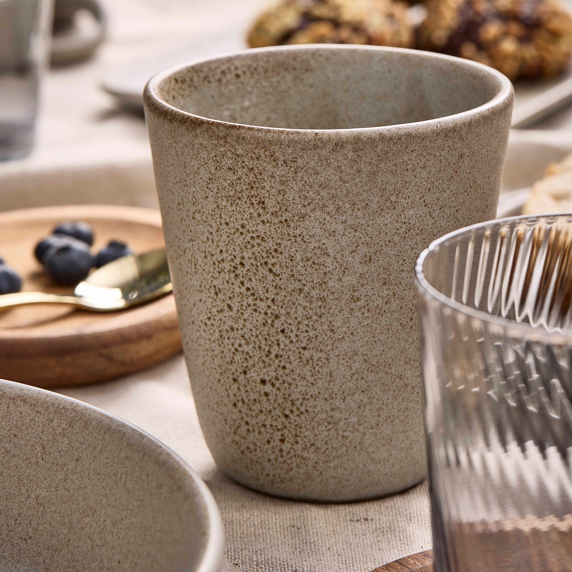 RAW double wall mug | Sandy Beige