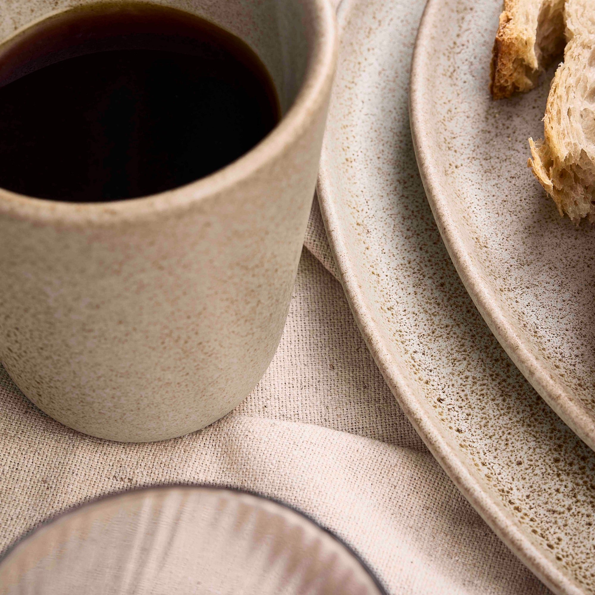 RAW double wall mug | Sandy Beige