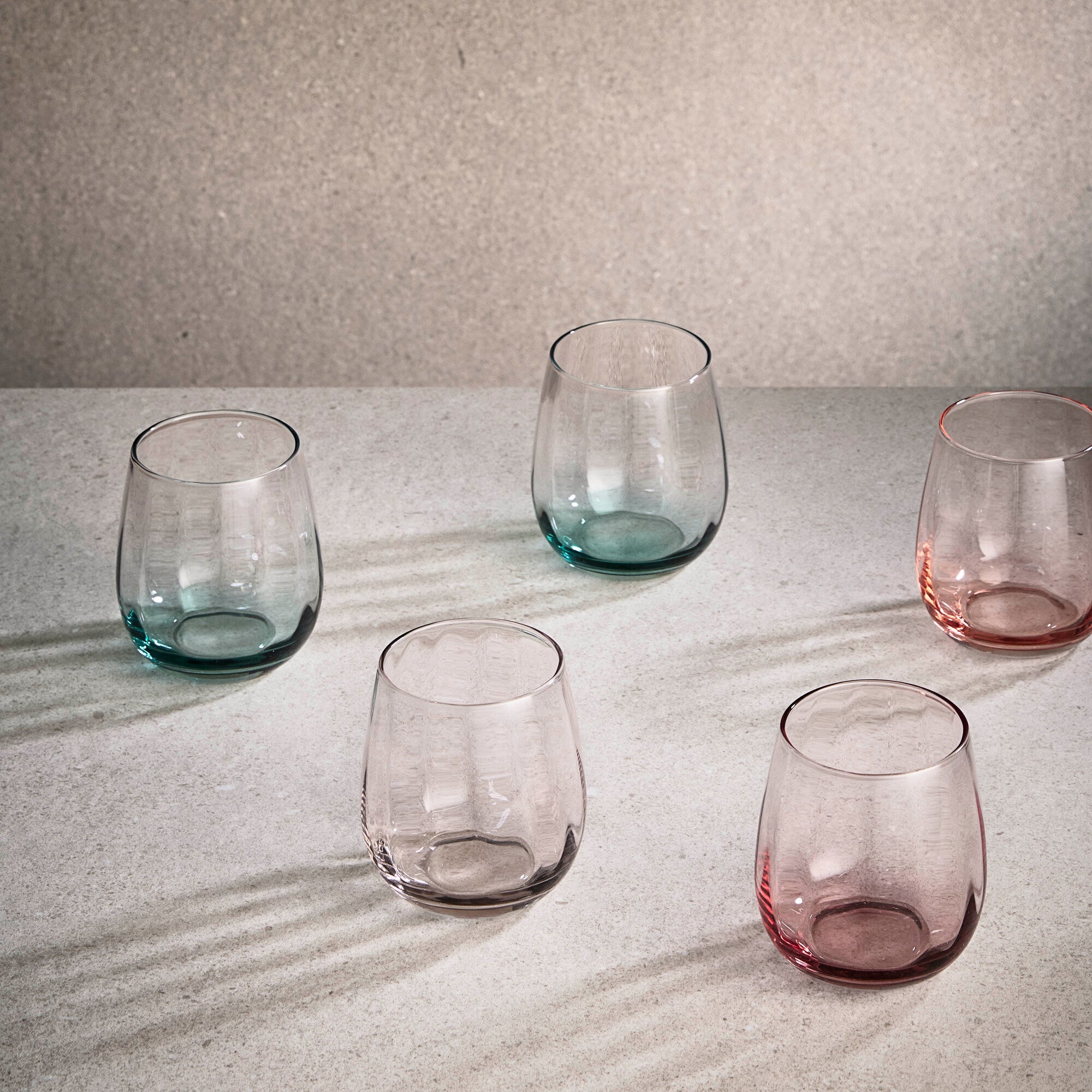 SØHOLM Sonja water glass 2 pcs. | Sand
