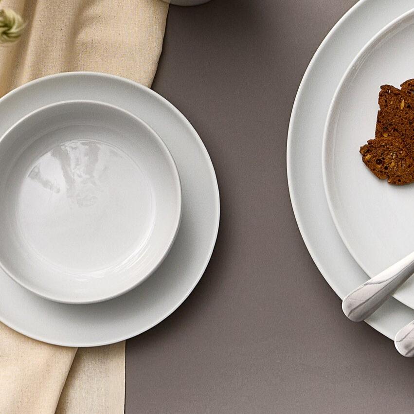 Atelier dessert plate 4 pcs. | Super White