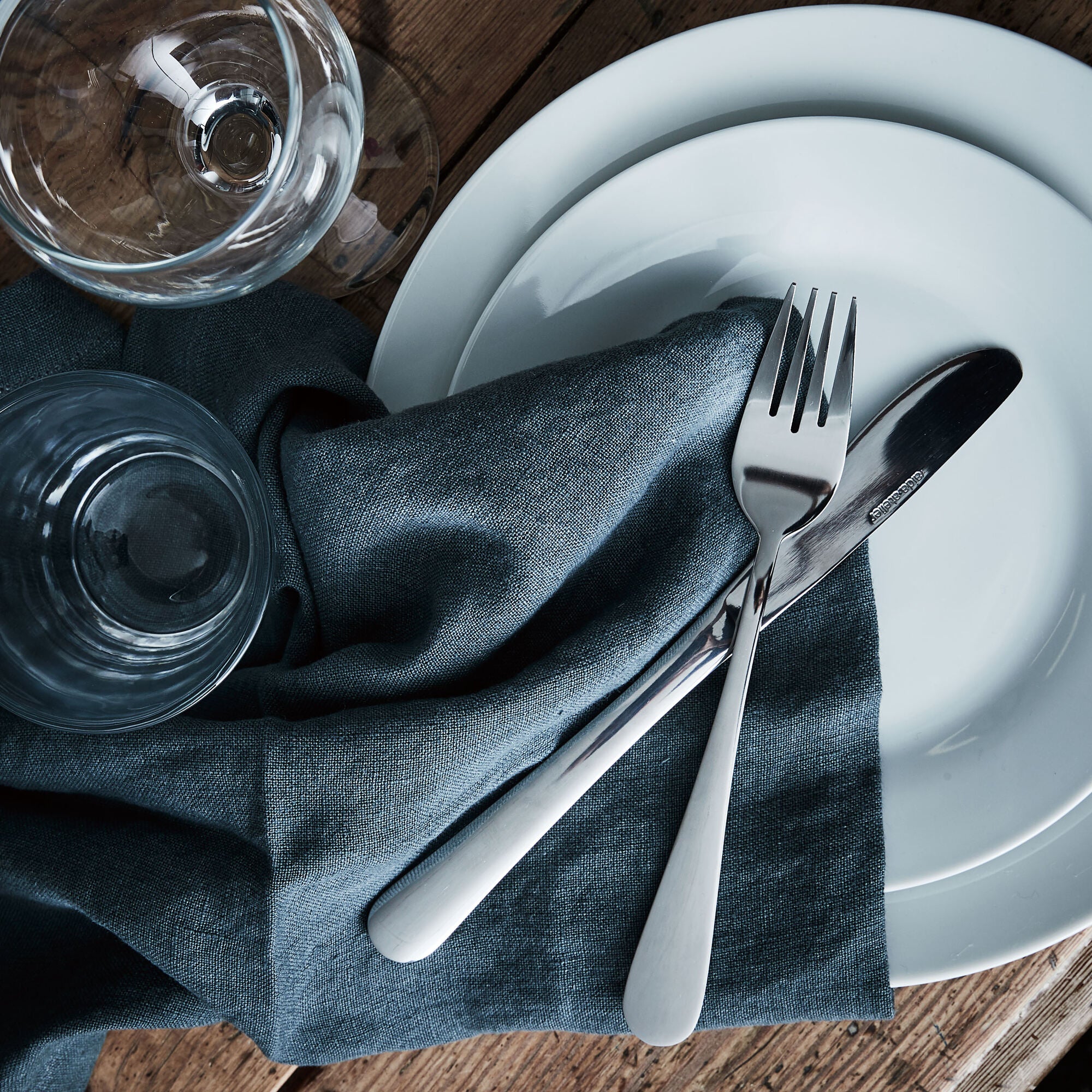 Café dinner plate 4 pcs. | White