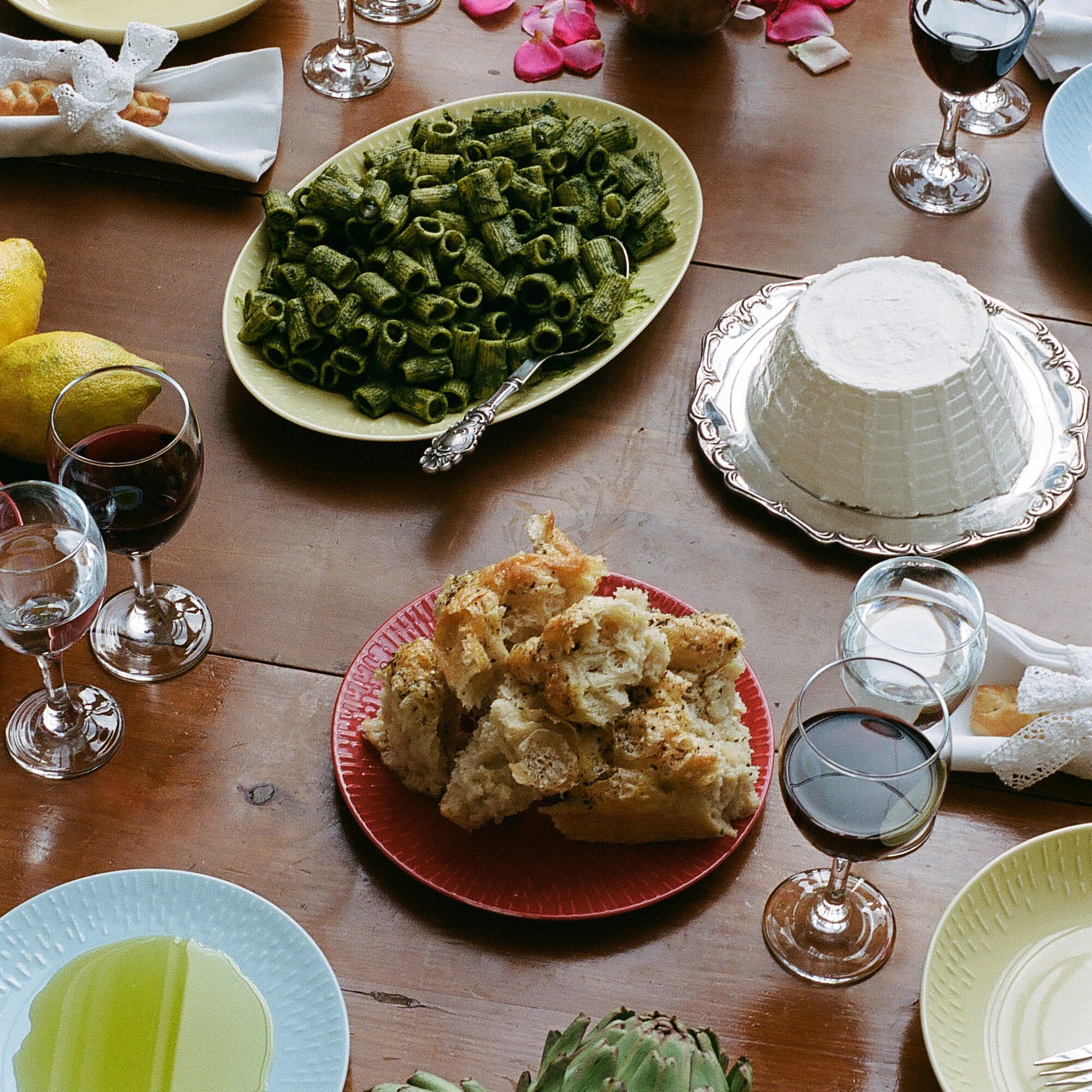 Confetti oval dish | Lemon
