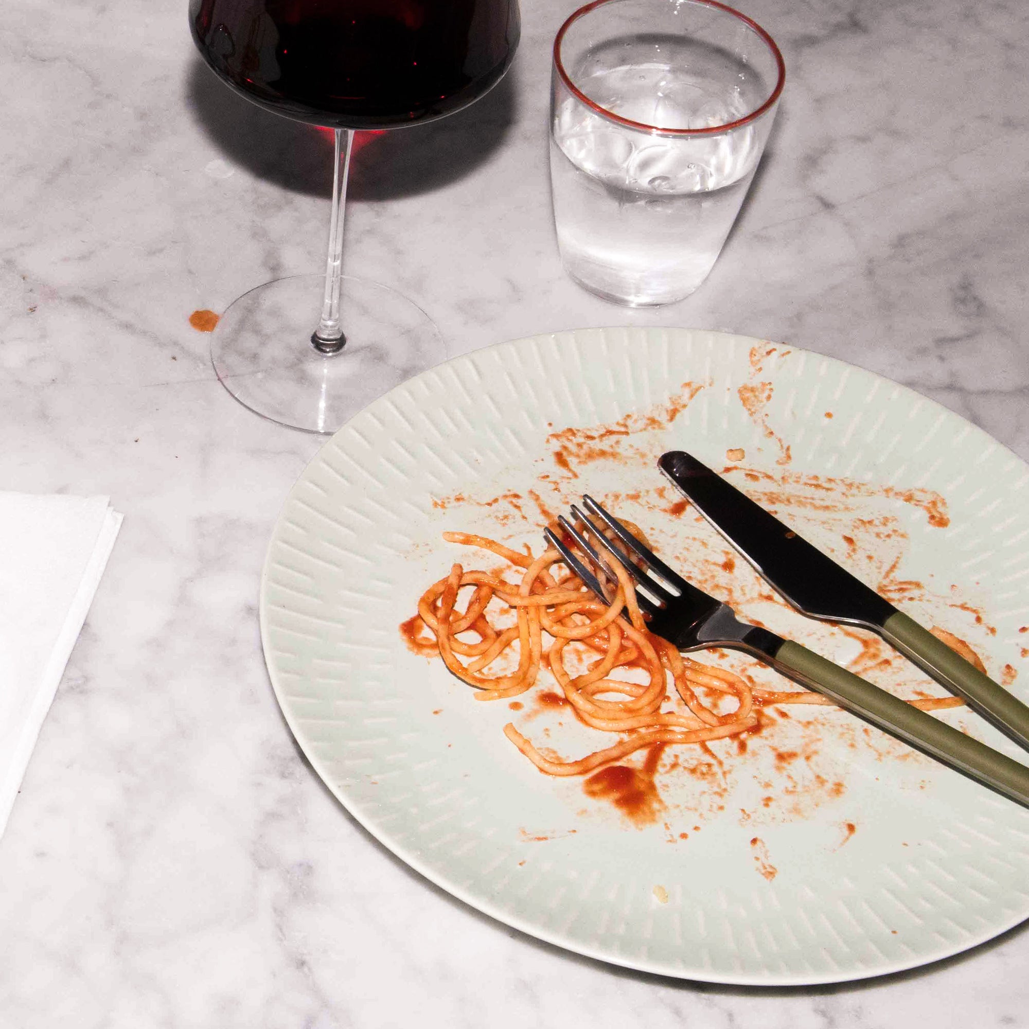 Confetti lunch plate | Pistachio