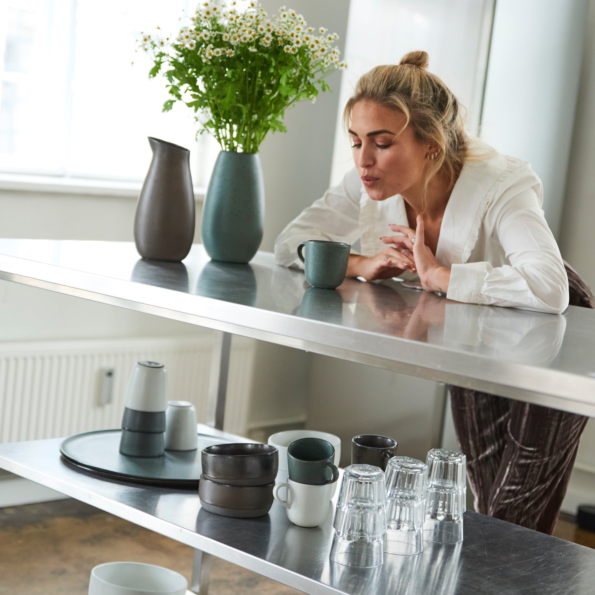 RAW cake stand | Northern Green