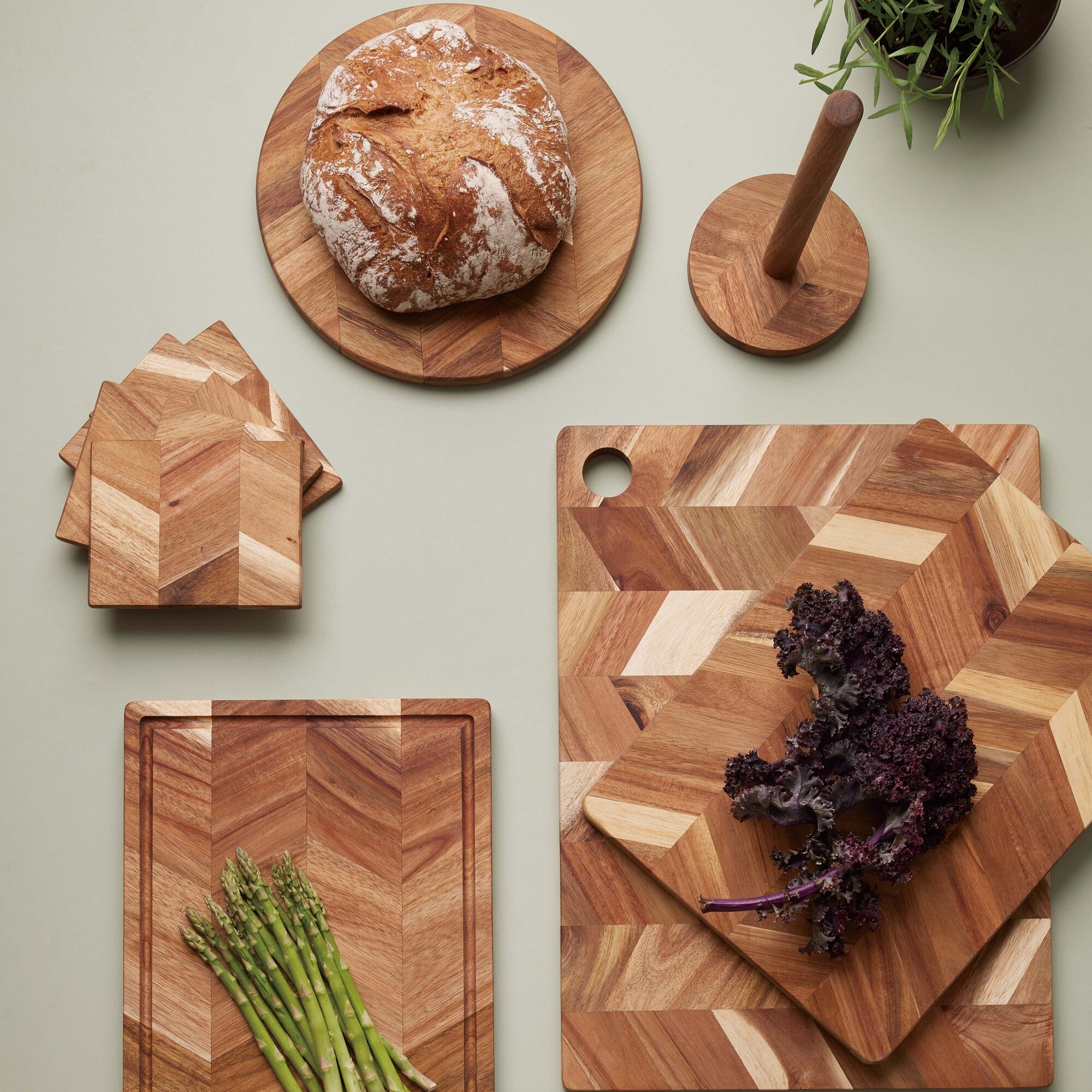 Acacia tapas board 48 cm | Natural