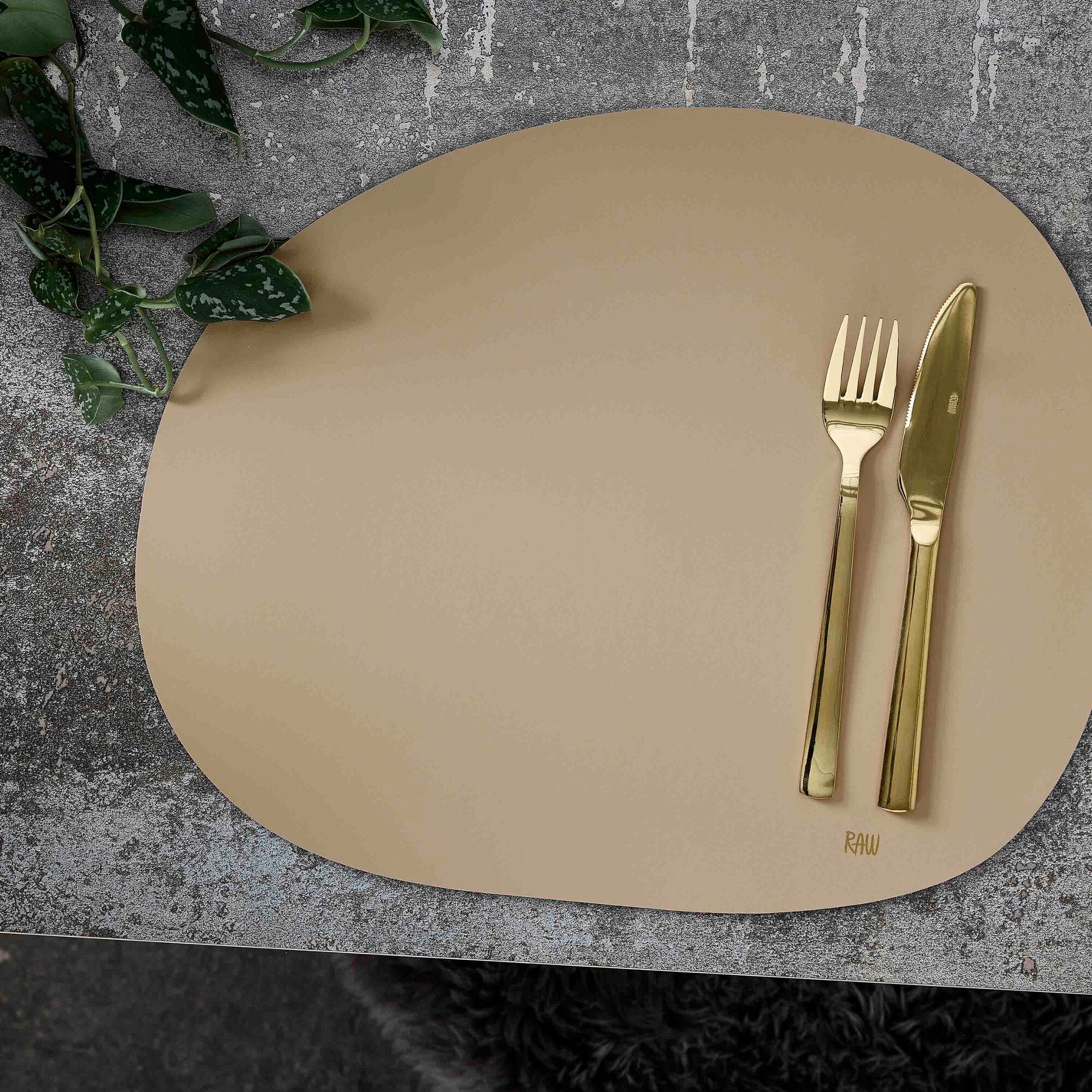 RAW Silicone placemat | Beige