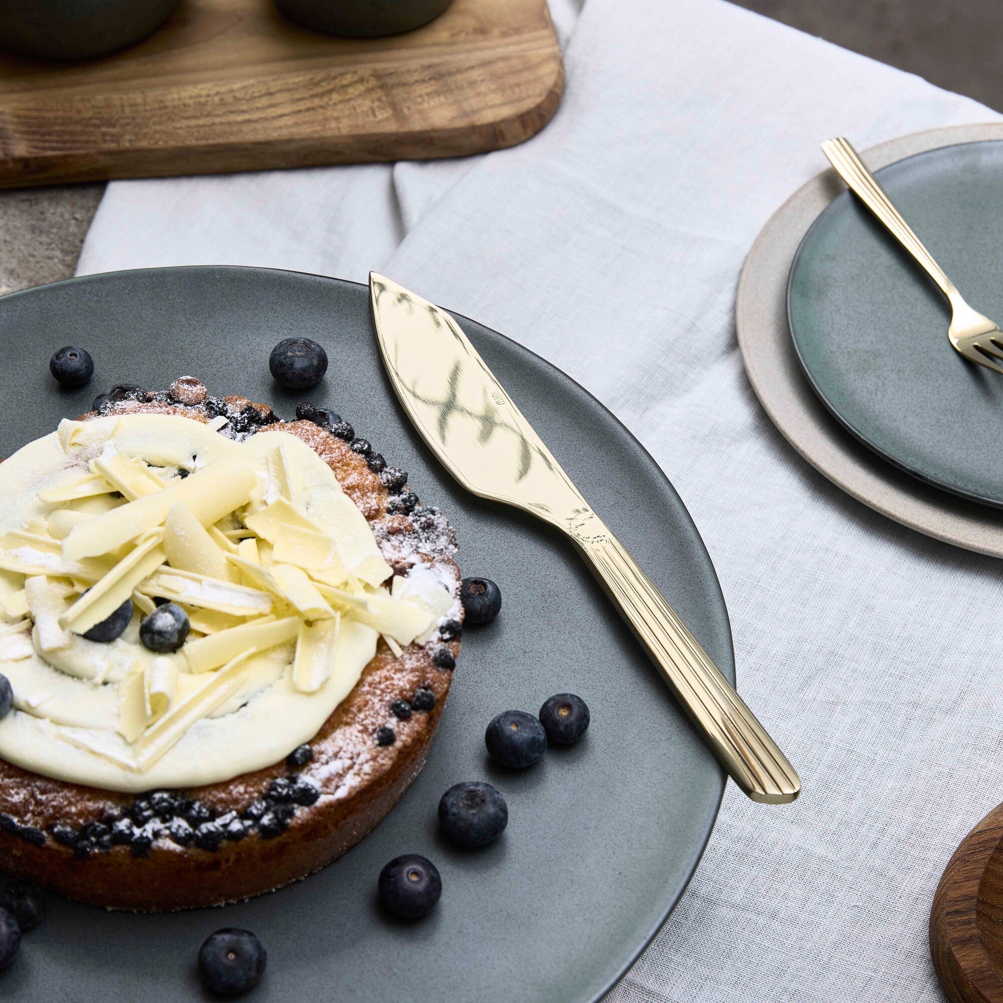 RAW cake knife | Champagne Gold