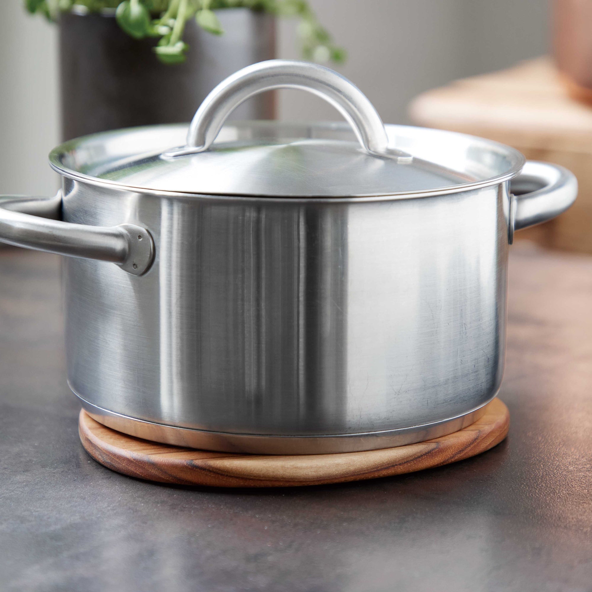 RAW Teak magnetic trivet | Natural